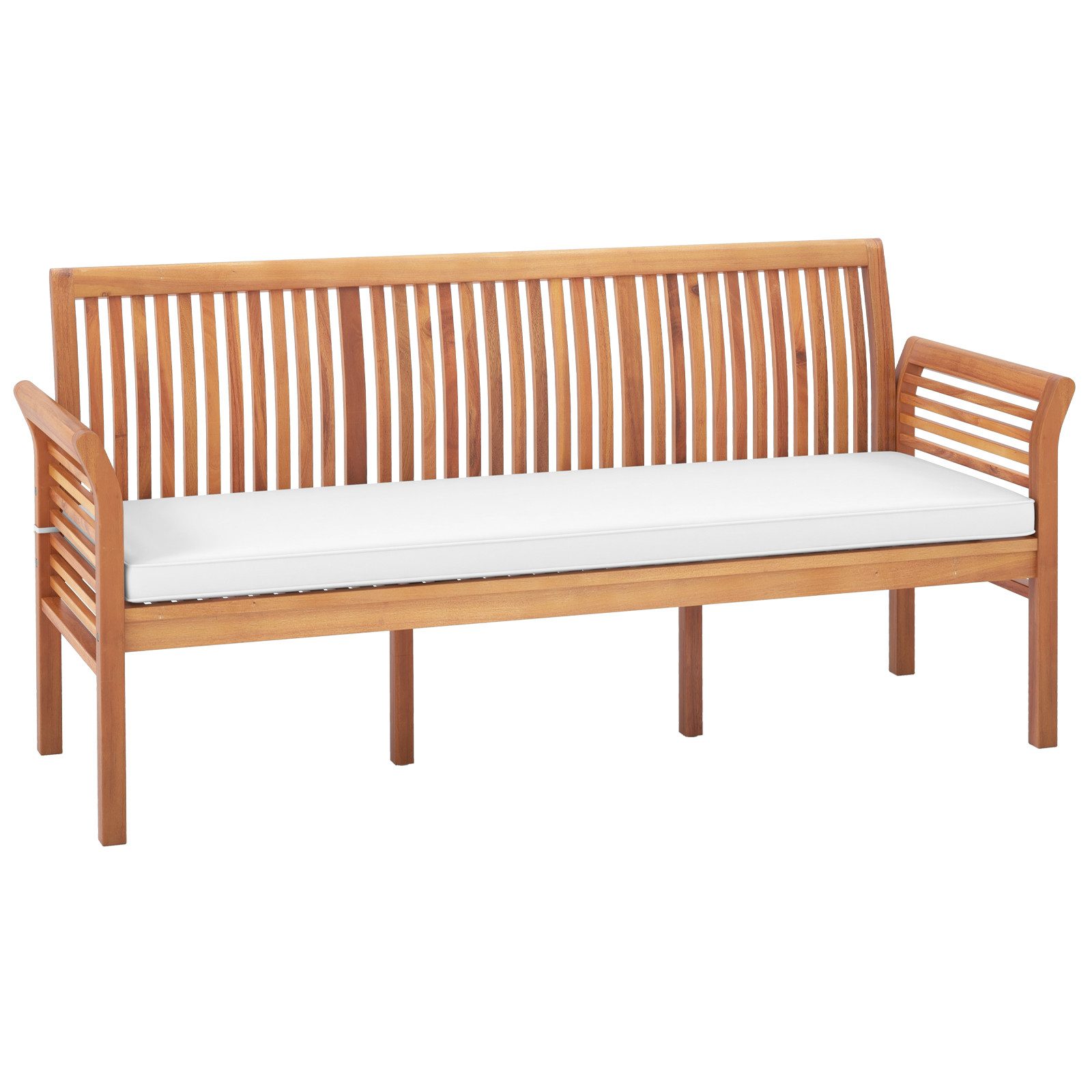 COSTWAY Gartenbank, wetterfest, 3 Sitzer, Akazienholz, günstig online kaufen