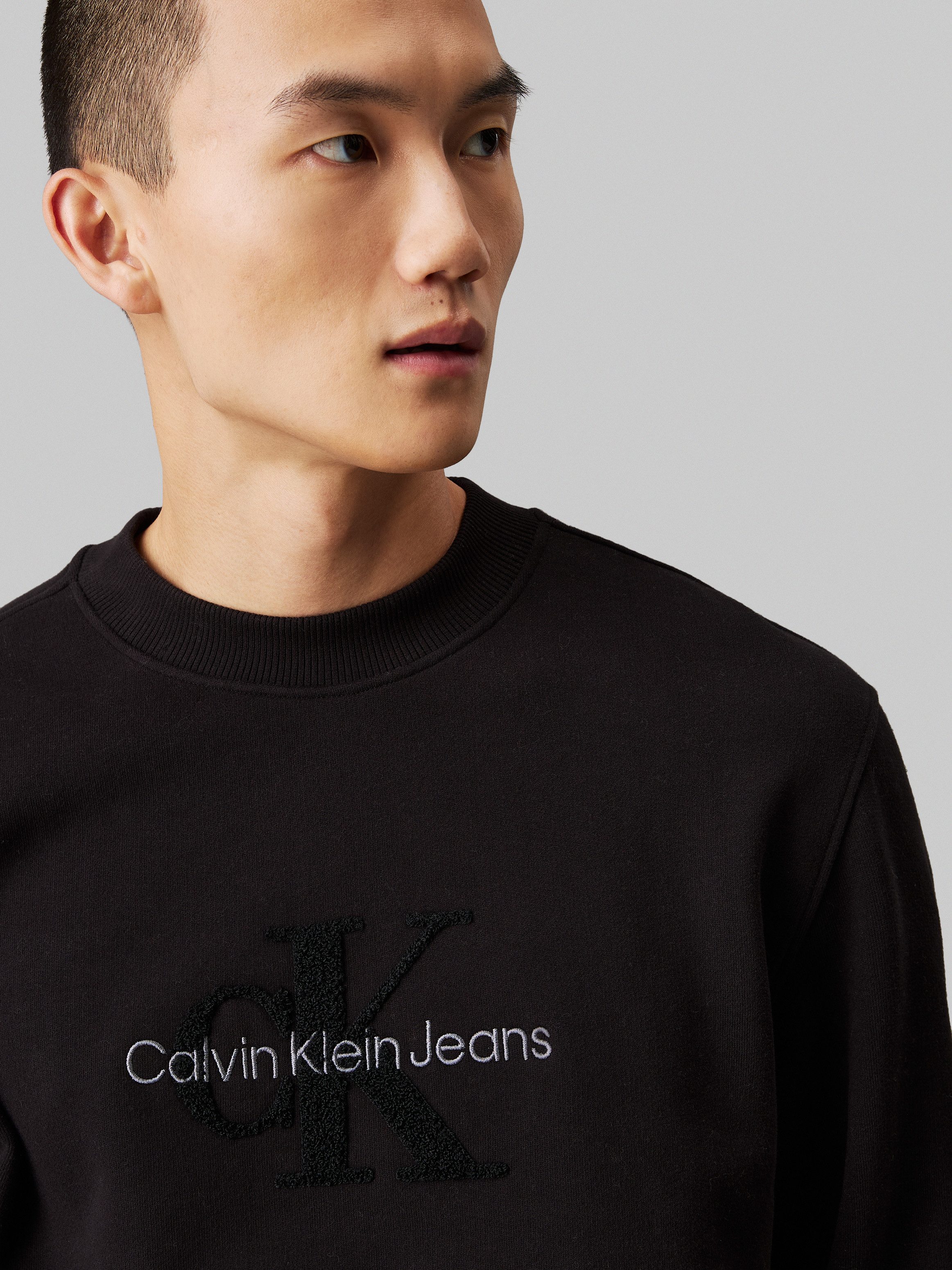 Calvin Klein Jeans Sweatshirt CHENILLE MONOLOGO günstig online kaufen