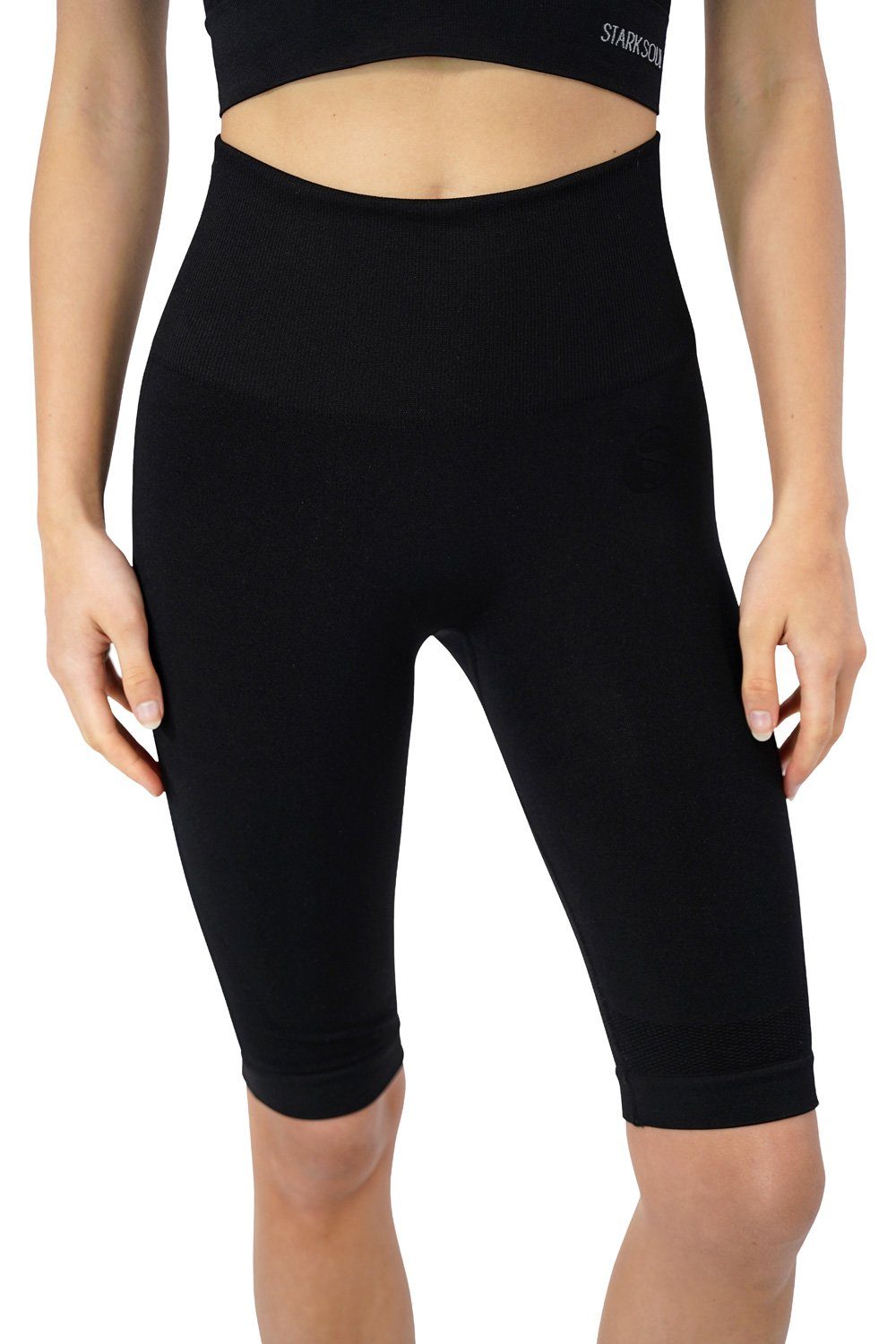 Stark Soul® Sporthose Radler Шорты, High waist aus angenehmen Stretchmaterial