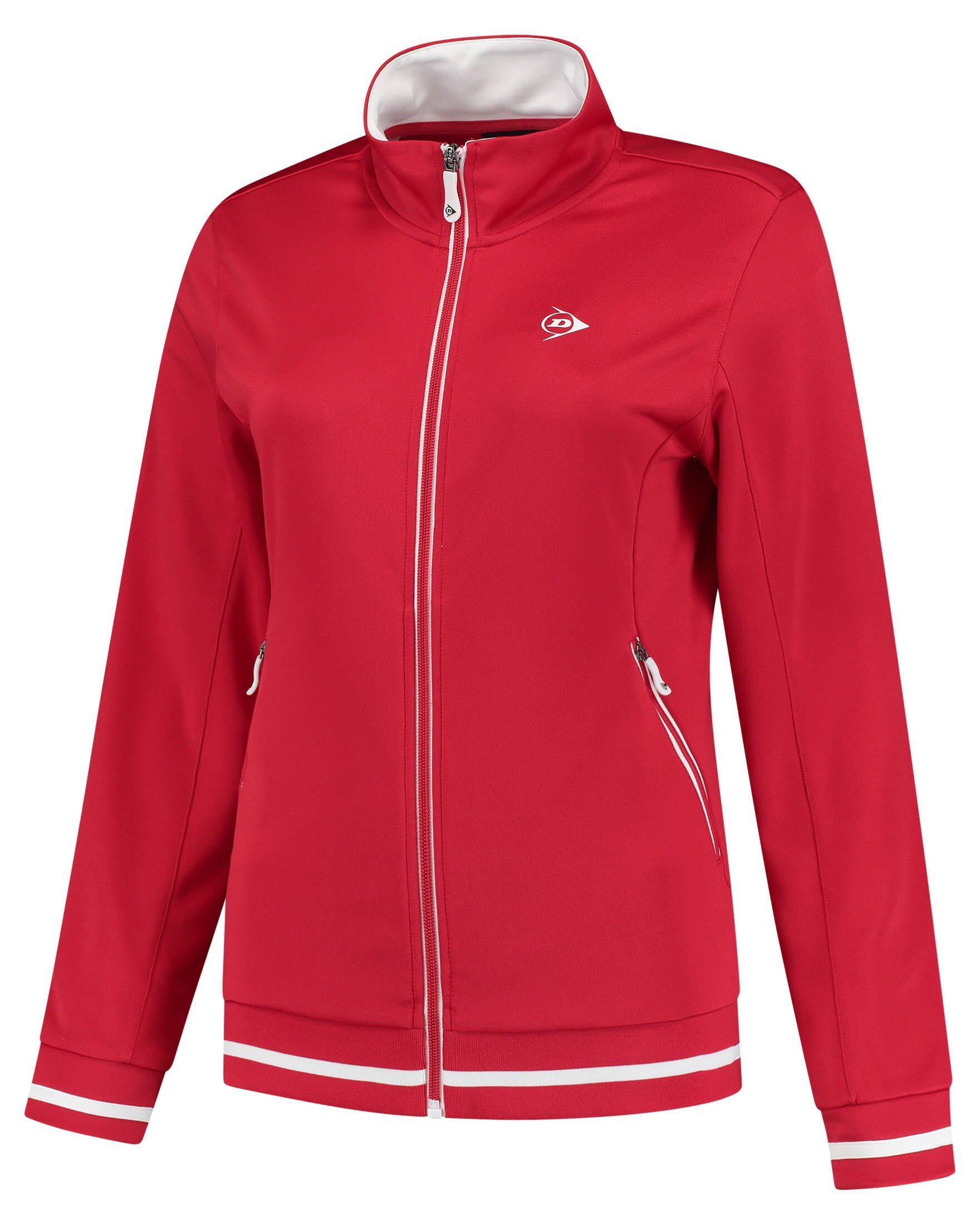 Dunlop Tennisjacke Damen Tennisjacke CLUB LINE KNITTED JACKET