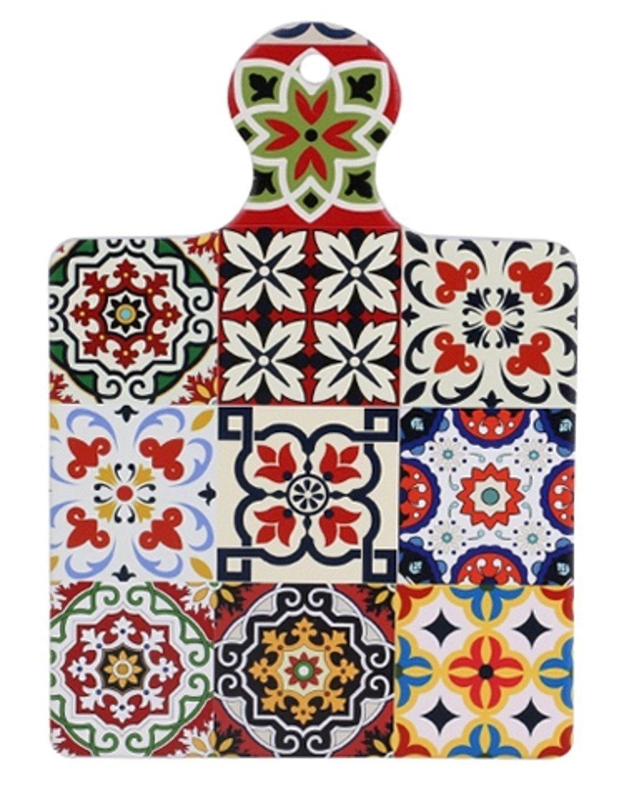 Topfuntersetzer Topfuntersetzer Keramik / Kork 17x24cm - Mosaique 5