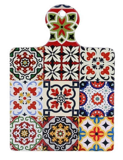 Emilja Topfuntersetzer Topfuntersetzer Keramik / Kork 17x24cm - Mosaique 5