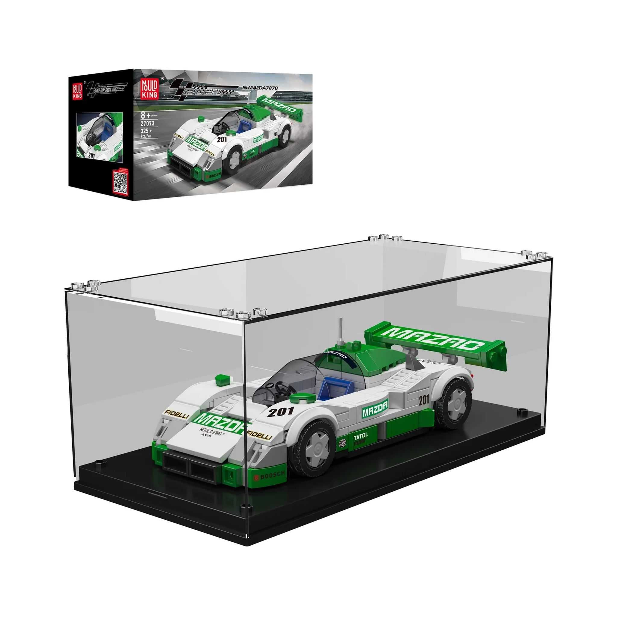 Mould King 27073 - Sportwagen 787 B inkl. Vitrine (Mould King) Spielbaustei günstig online kaufen