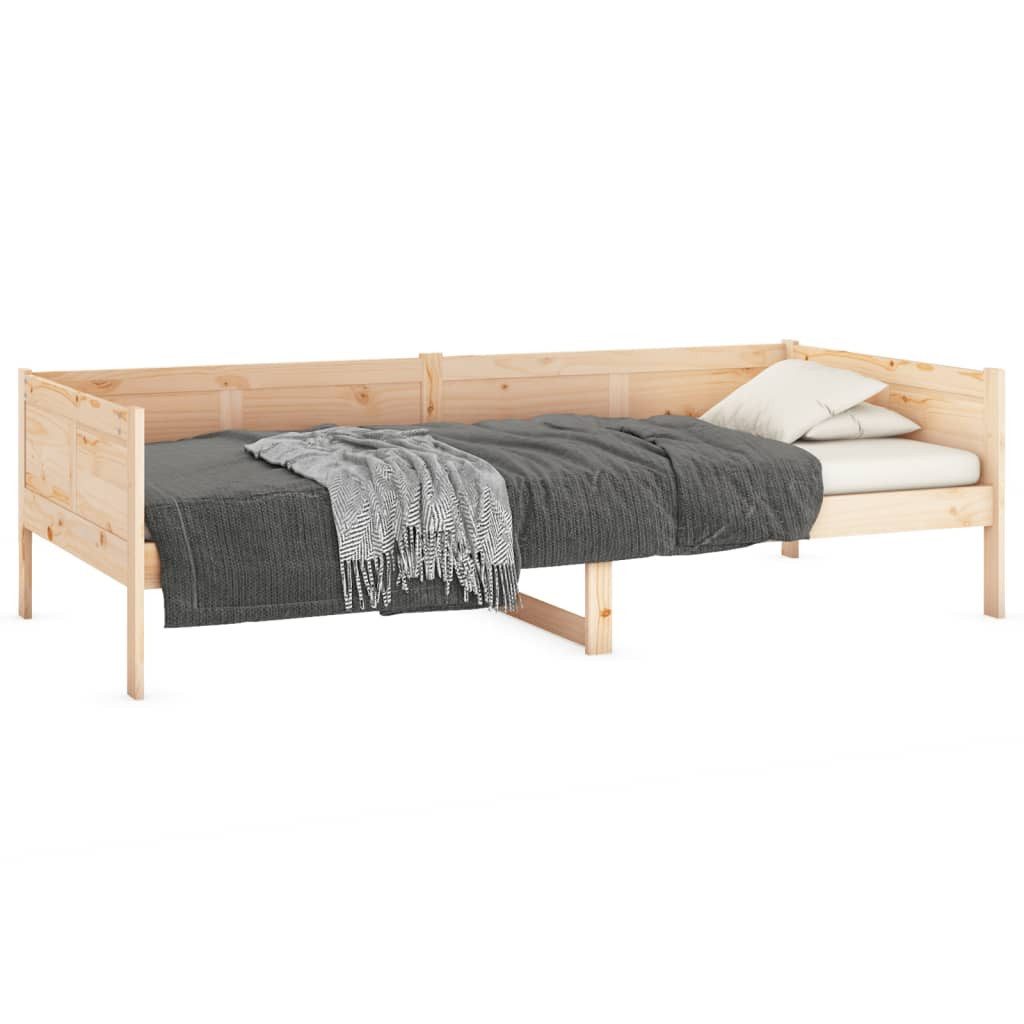 vidaXL Bett Tagesbett Massivholz Kiefer 80x200 cm