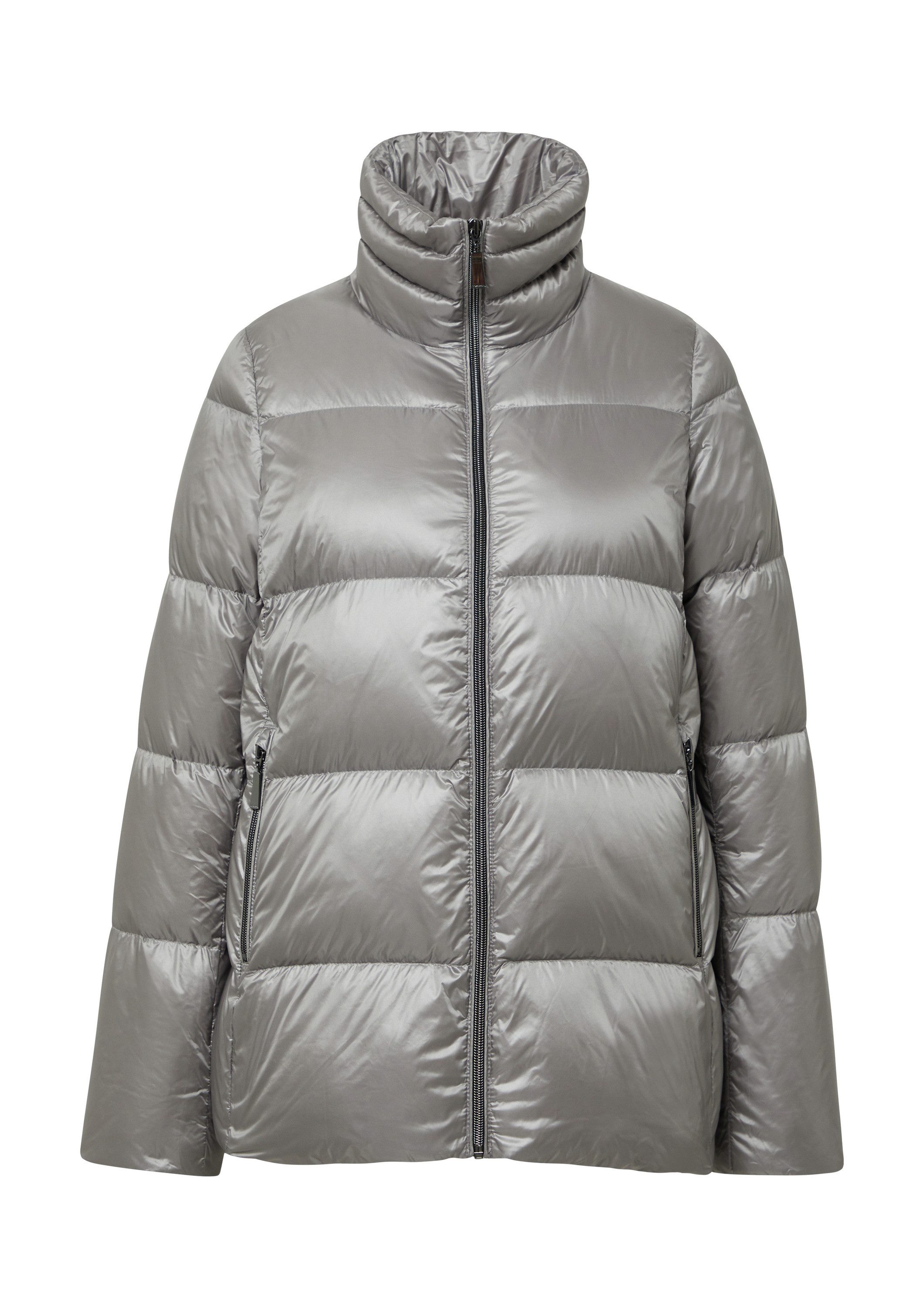 comma Winterjacke Outdoor-Jacke Schimmernde Daunenjacke mit Stehkragen günstig online kaufen