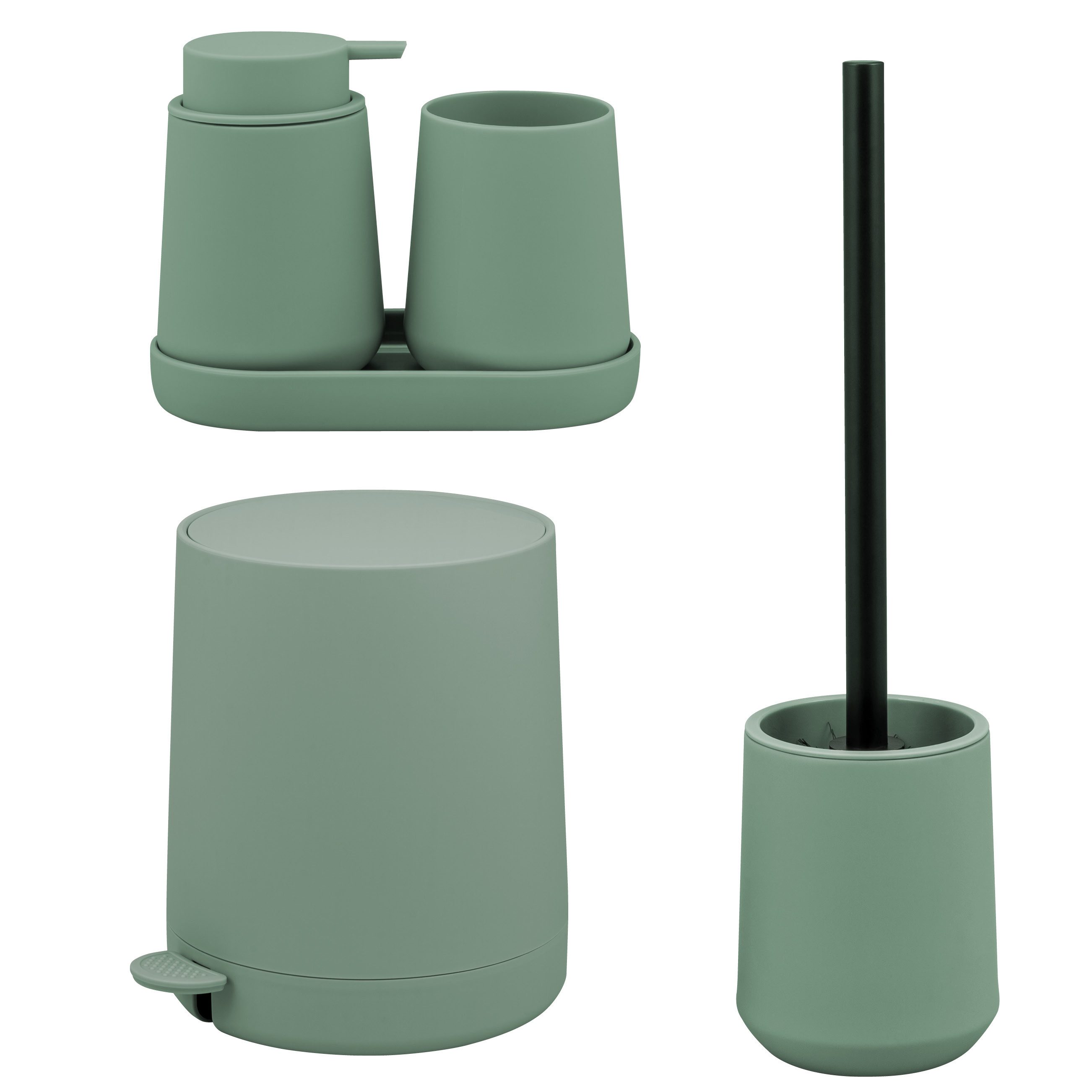 eluno Badaccessoire-Set TESERO 5tlg. Soft-Touch, 5 tlg.