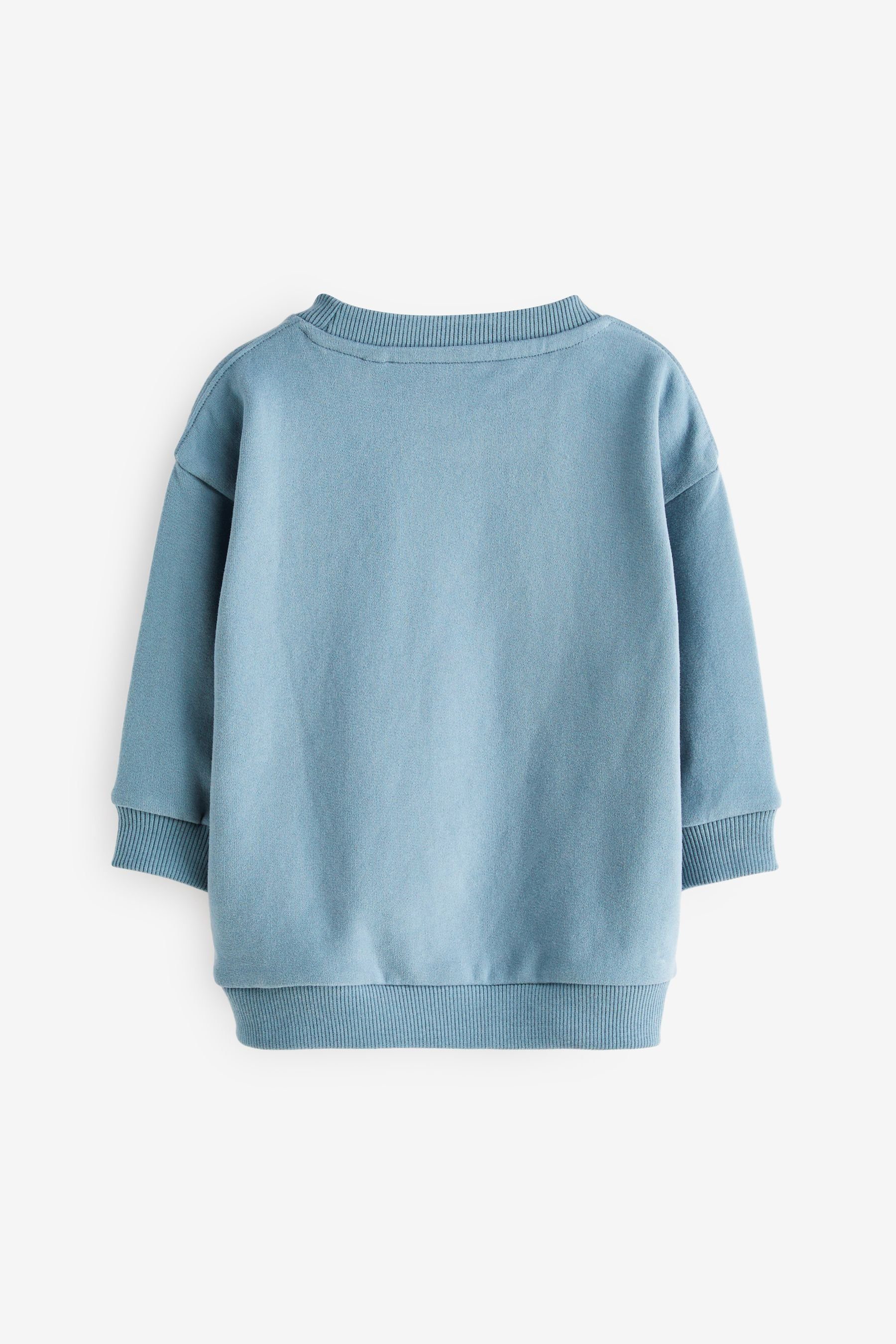 Next Sweatshirt Sweatshirt mit (1-tlg) Flachsaum