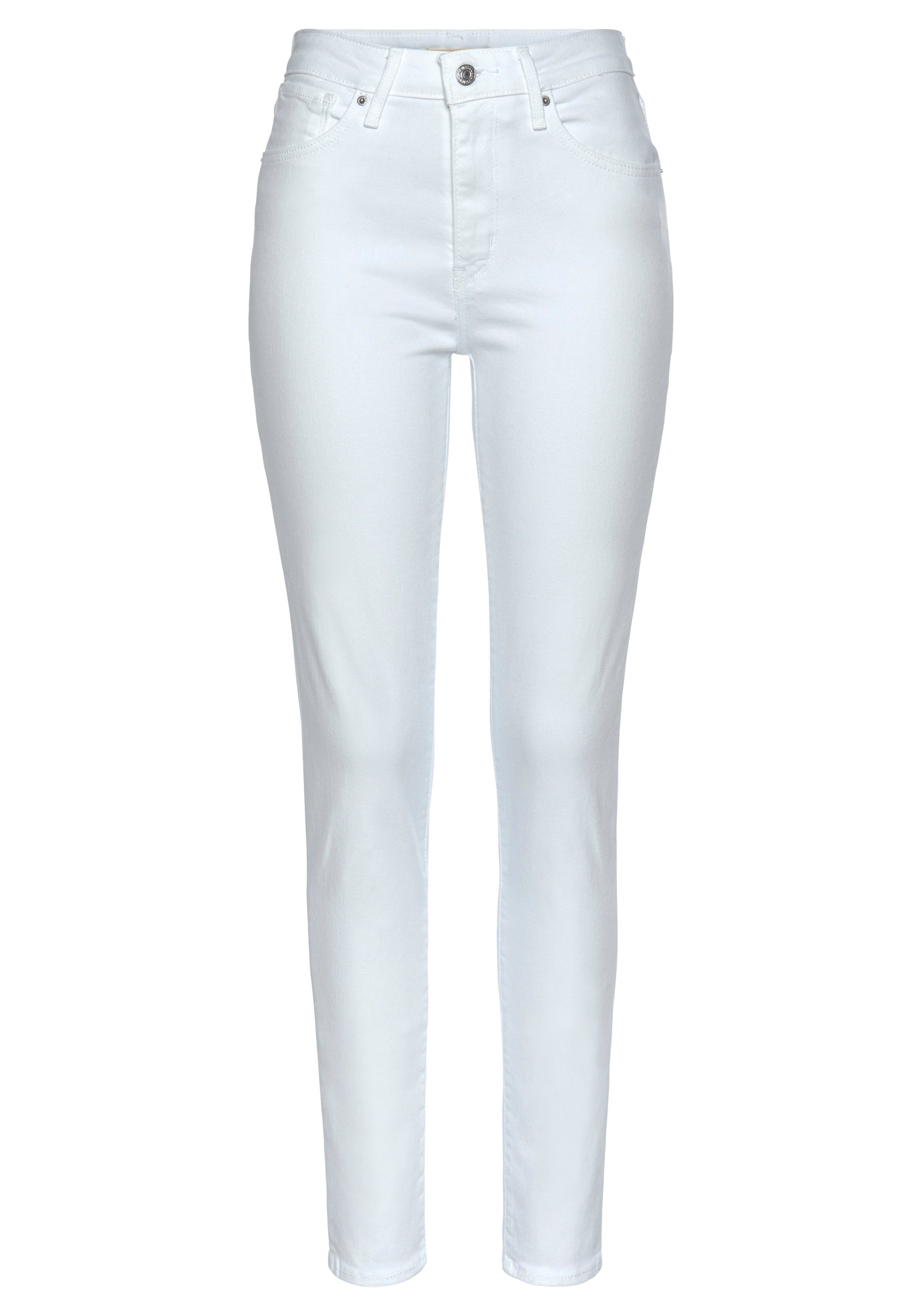 mit rise Bund skinny High Levi's® white hohem Skinny-fit-Jeans 721