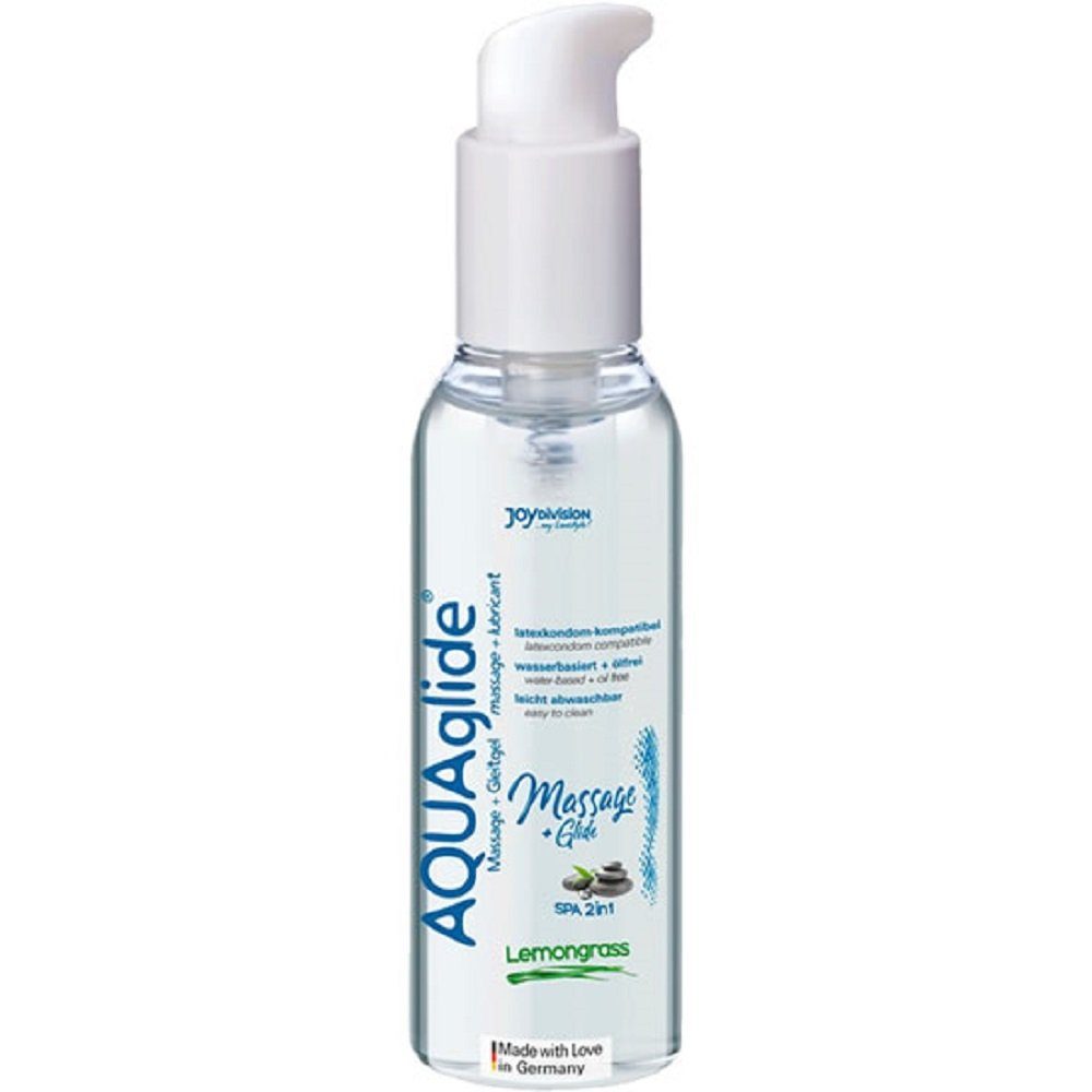 Gleit- und Massagegel Original AQUAglide SPA 2in1 Lemongrass - Massage + Glide