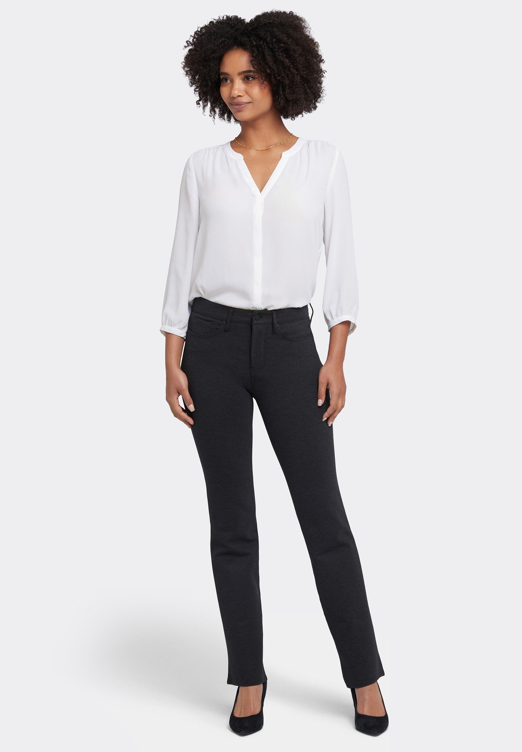 NYDJ Straight-Jeans Marilyn Straight Schlankmachende Passform