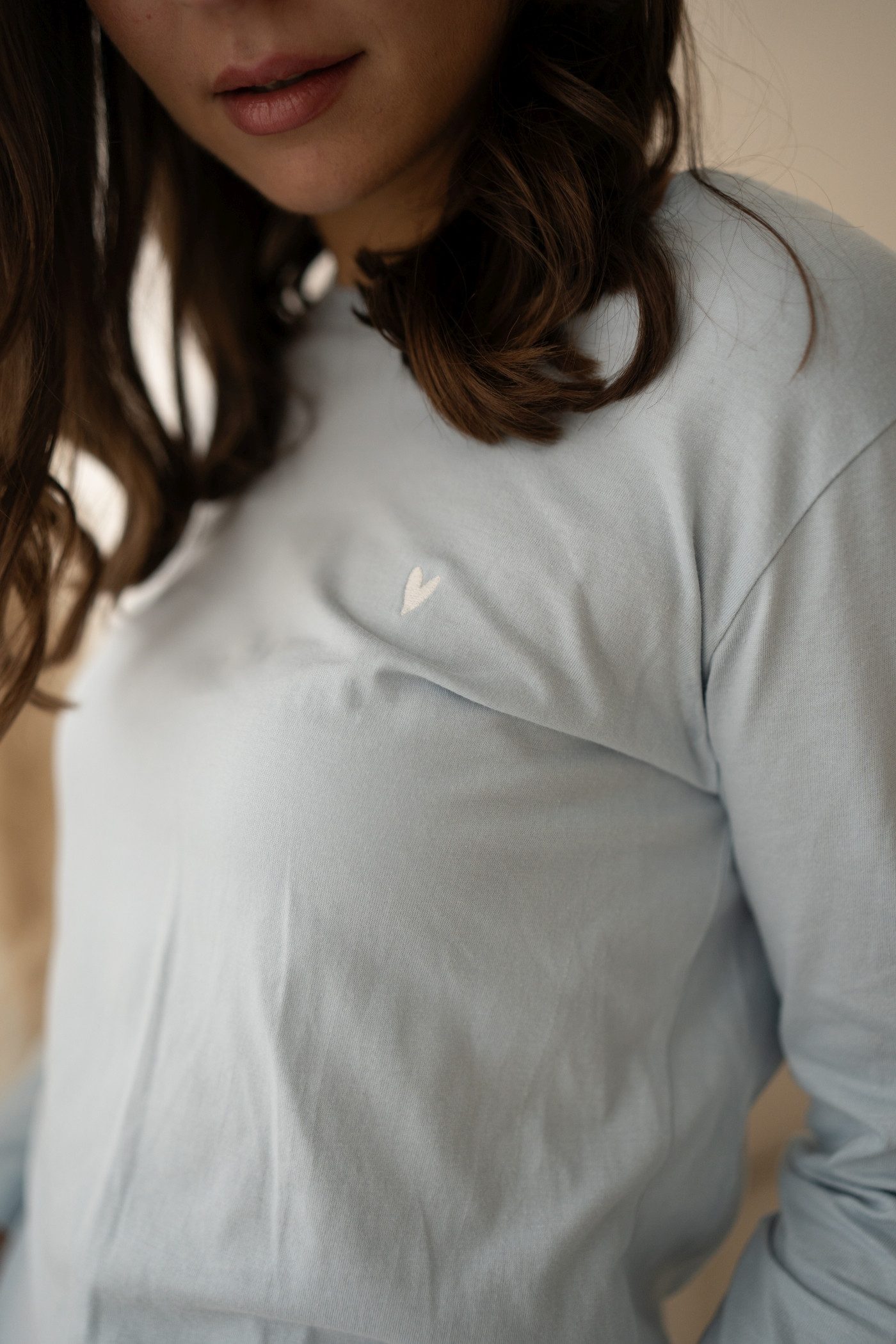 By Louise Schlafanzug by Louise Pyjama lang aus 100% Baumwolle – lang bequem und weich