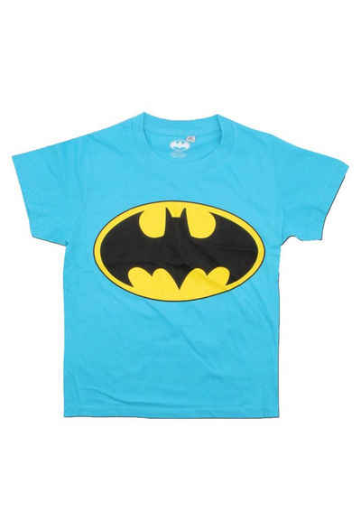 Batman T-Shirt Logo Jungen Kurzarm-Shirt Oberteil