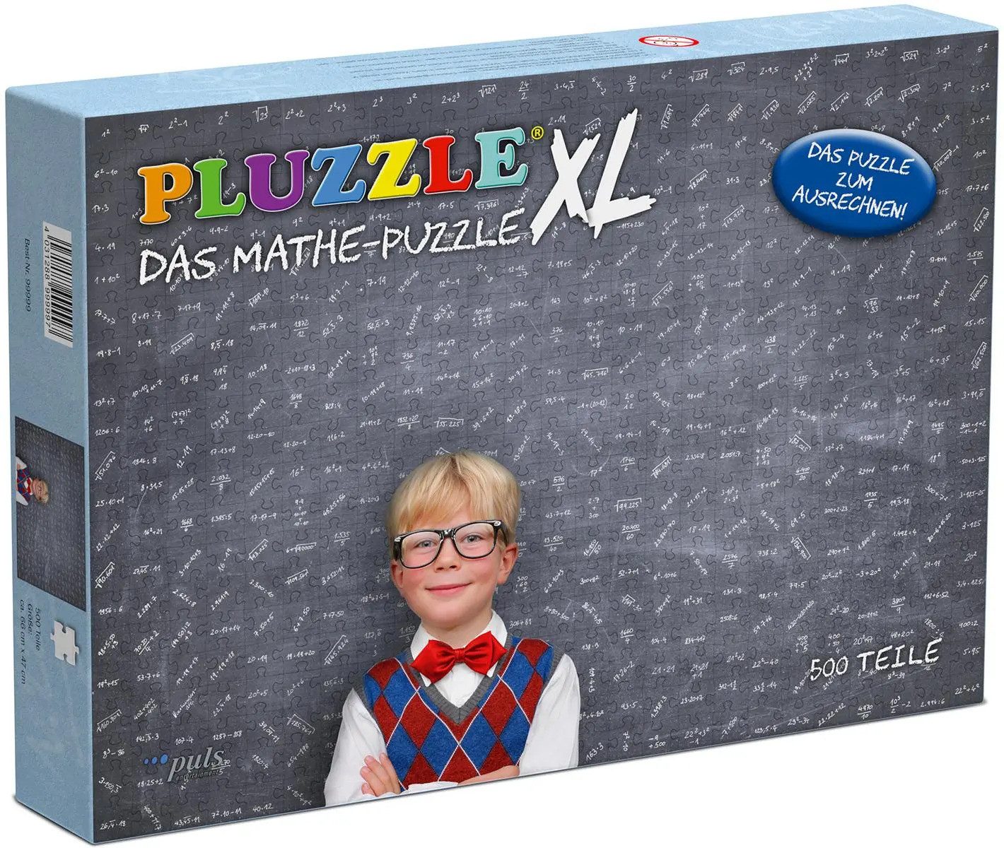 puls entertainment Puzzle PLUZZLE XL, 500 Puzzleteile