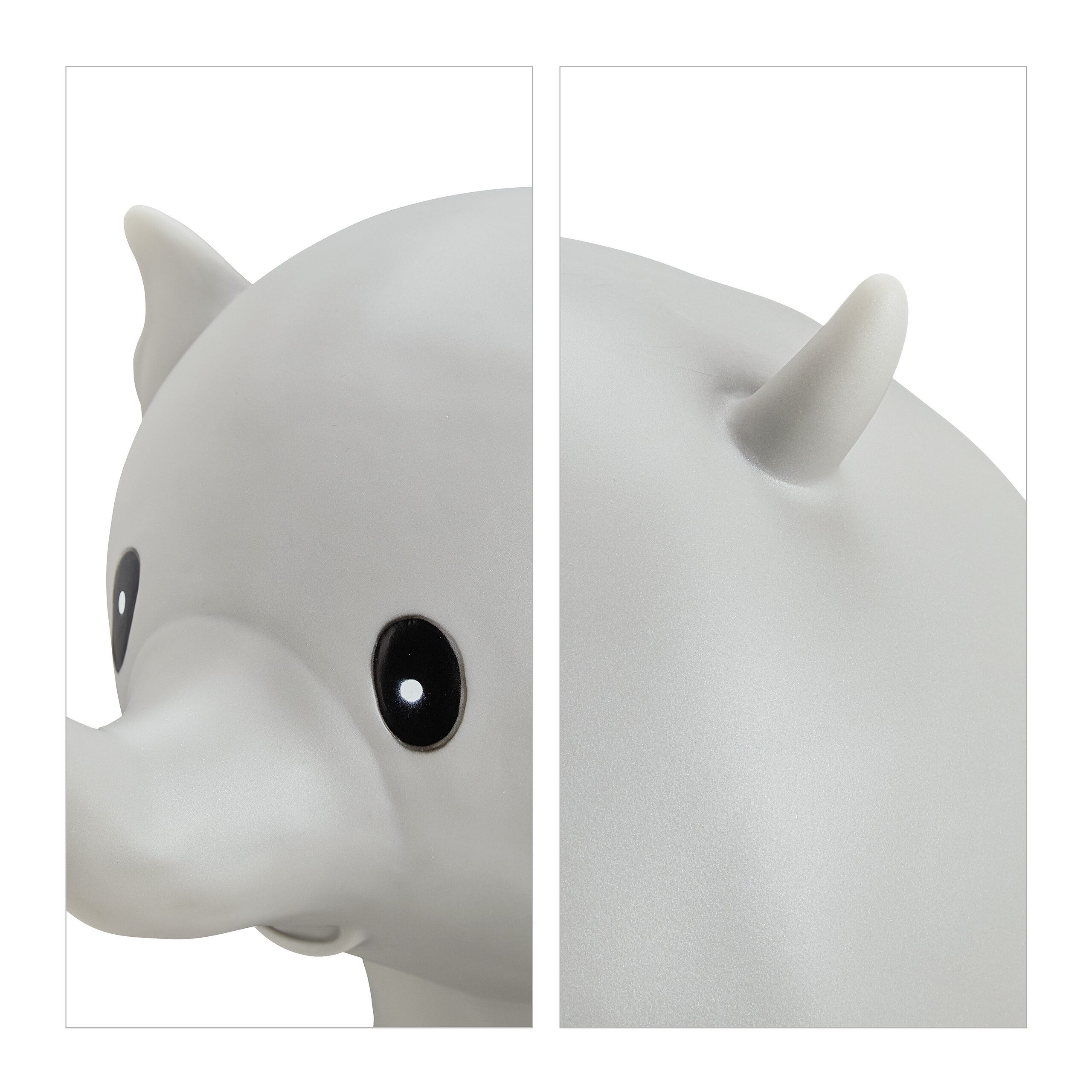 relaxdays Hüpftier Elefant, grau