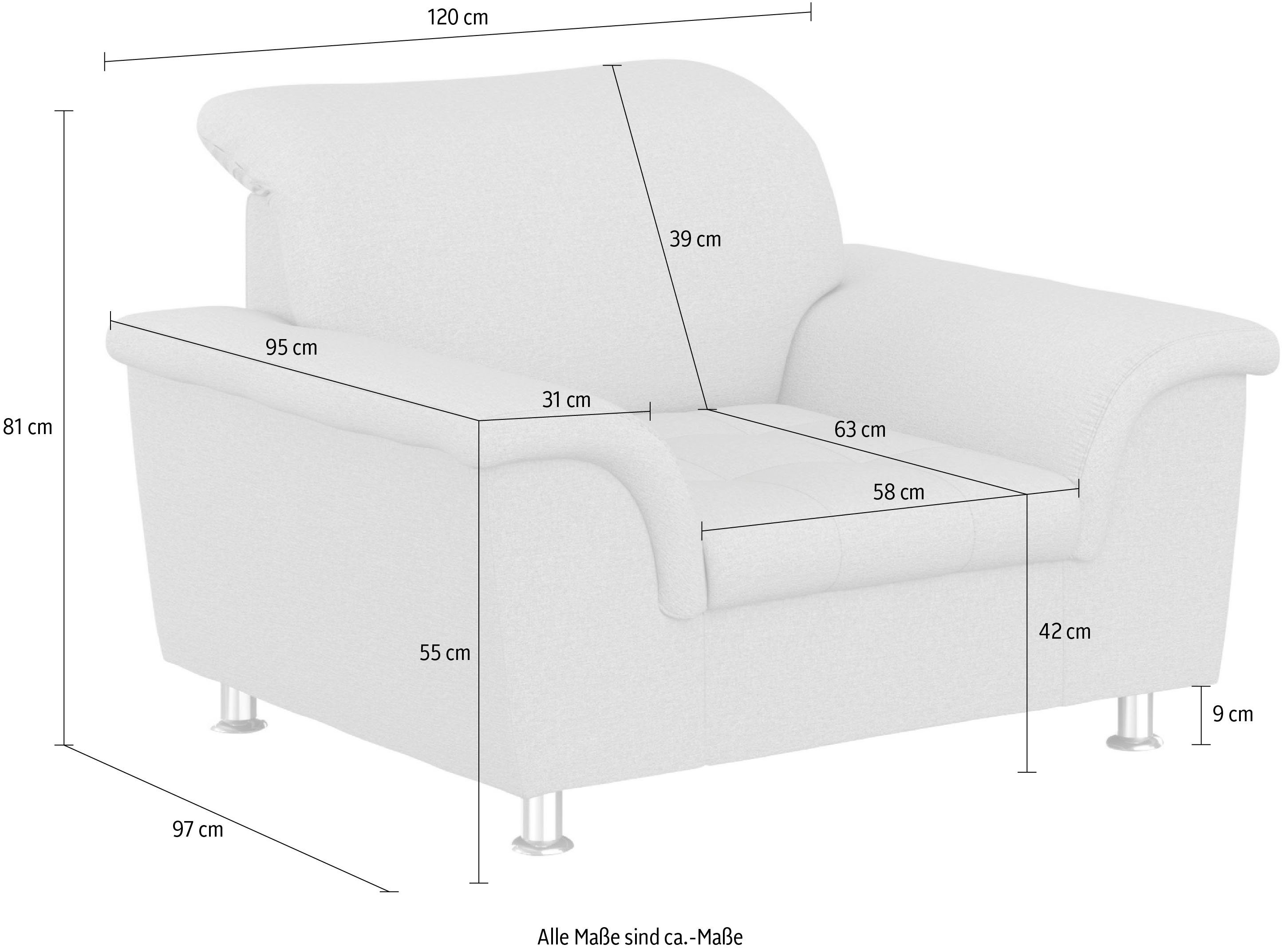 DOMO collection Sessel Franzi