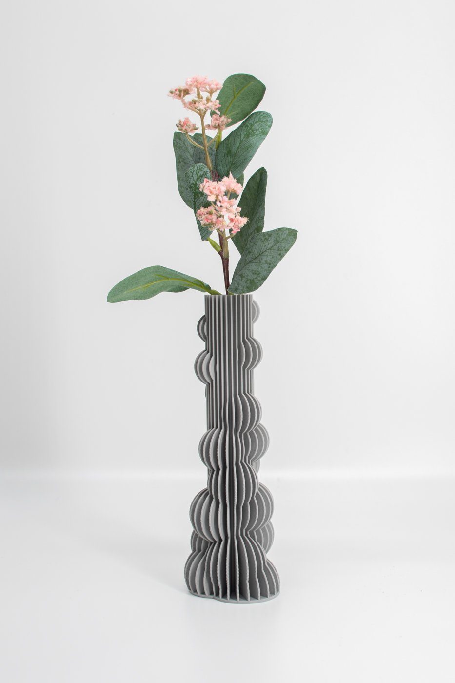 Shapes - Decorations Dekovase Bubble Two - Exclusive by Martin Žampach, Vase, 10 Farben (Einzelmodell, Vase mit Borosilikatglas zur Nutzung mit Wasser), Wasserdicht; Leichte Struktur innerhalb des Materials (Rillung)