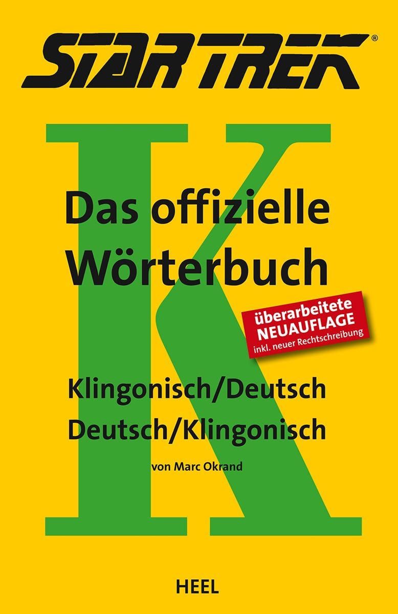 Schulbuch STAR TREK® – Das offizielle Wörterbuch Klingonisch - Deutsch / Deutsch Marc Okrand, Lieven L. Litaer