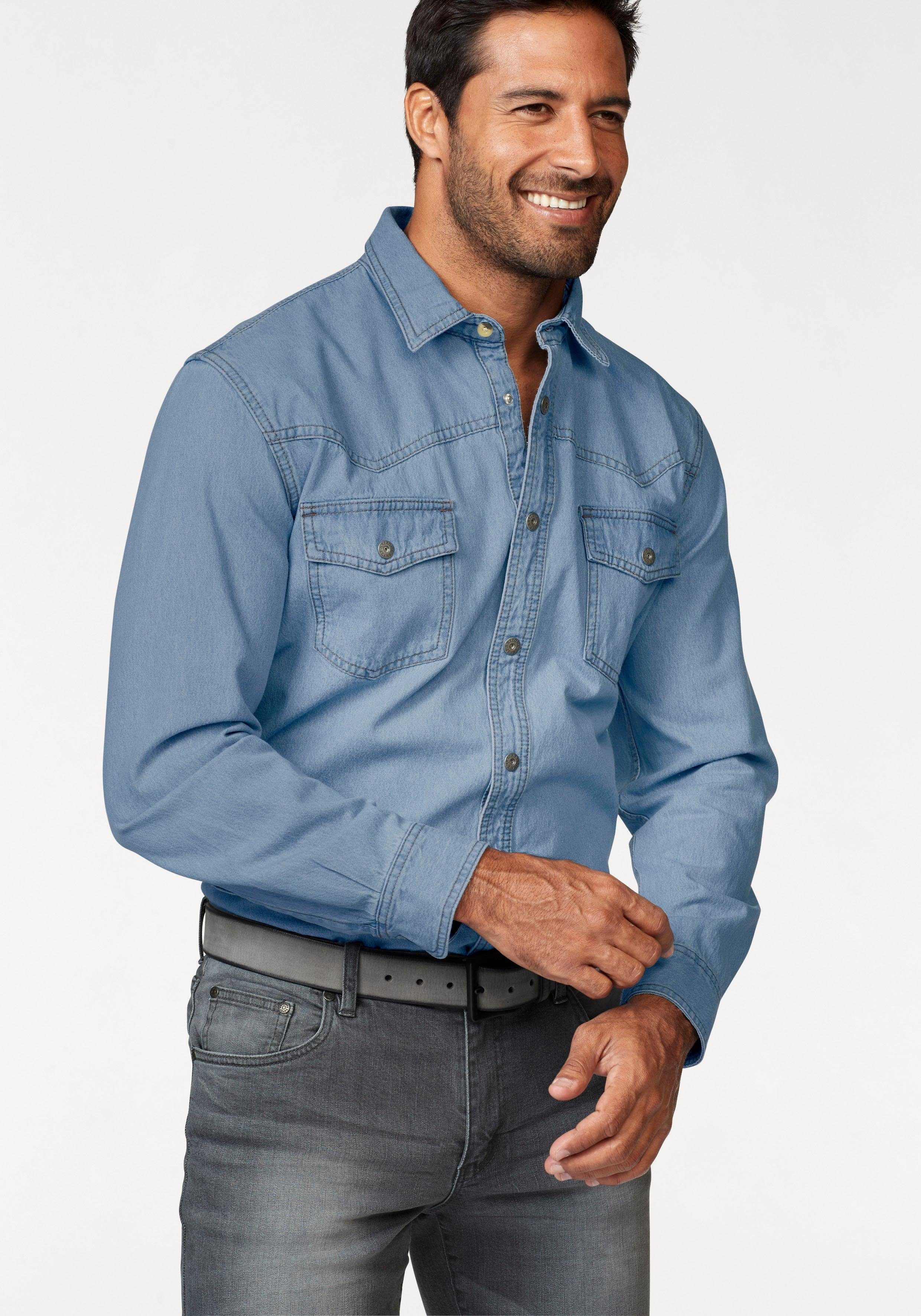 Arizona Jeanshemd Western Stil