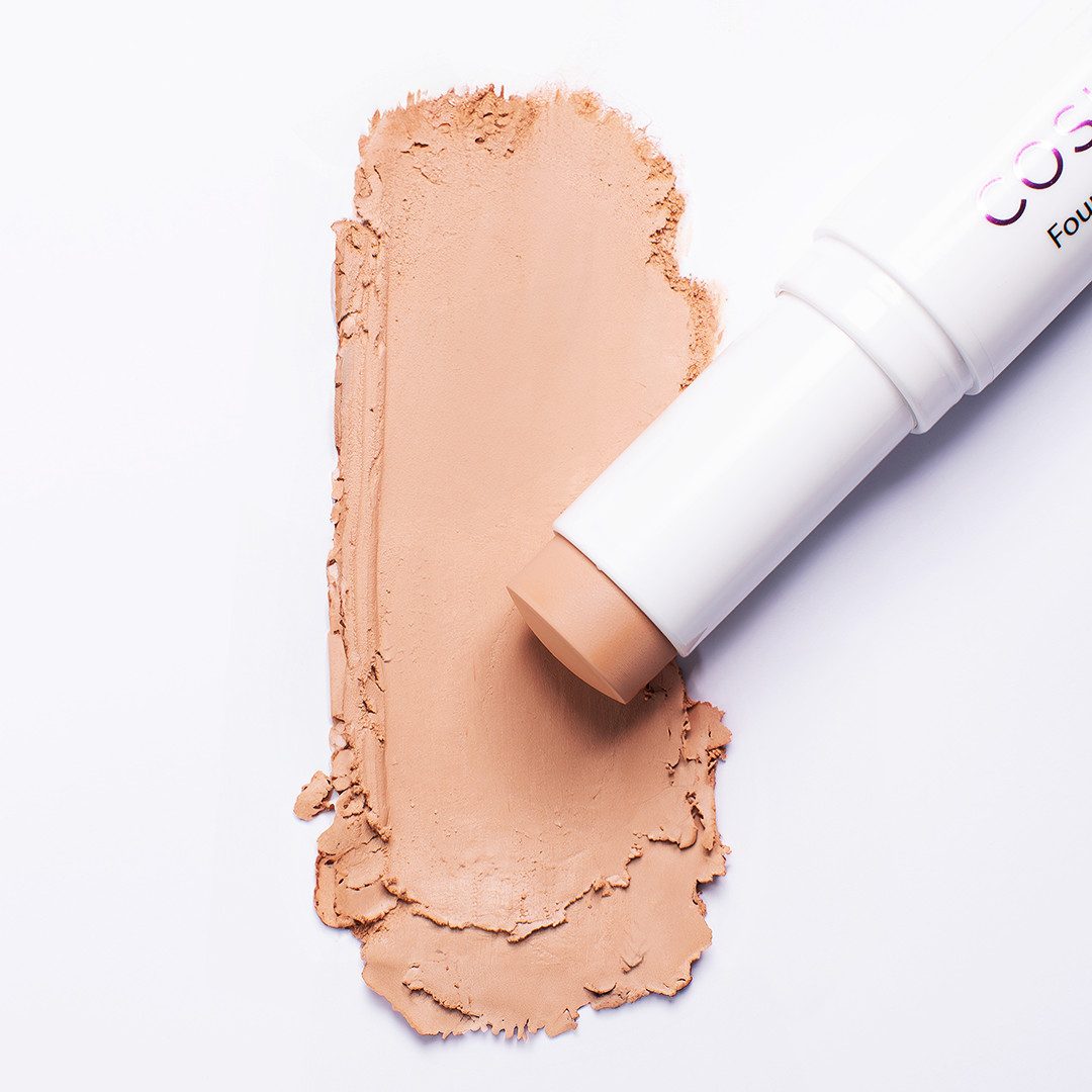 Cosline Cosmetics Foundation Stick, 3-in-1, Make-up, cremig, leicht verblendbar, hohe Deckkraft