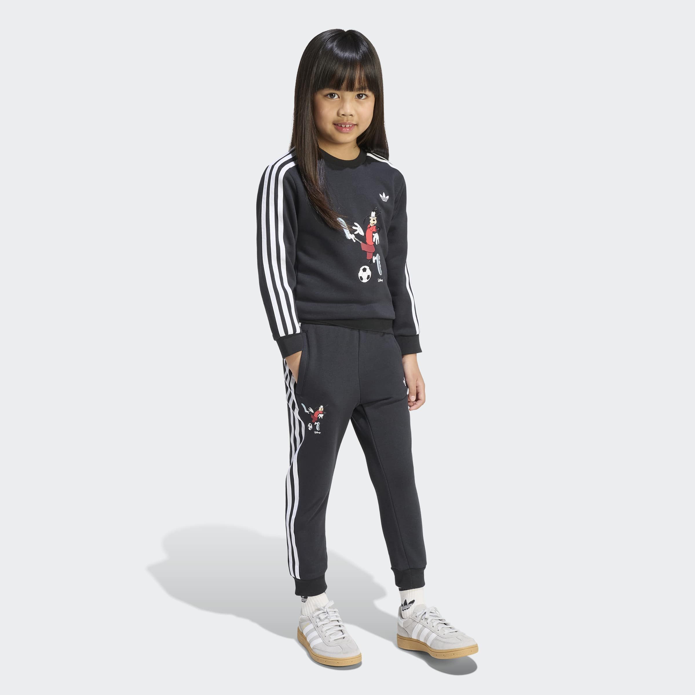 adidas Originals T-Shirt & Shorts CREW SET für Kinder, aus Baumwolle