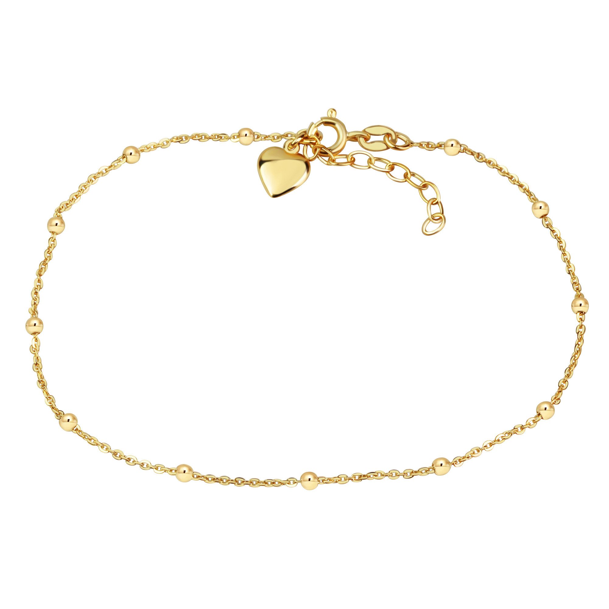Vivance Fußkette 925/- Sterling Silber vergoldet günstig online kaufen