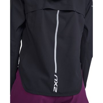 2xU Funktionsjacke Laufjacke Aero Jacket (1-St) wasserabweisend Dank umweltverträglicher C6 DWR-Behandlung