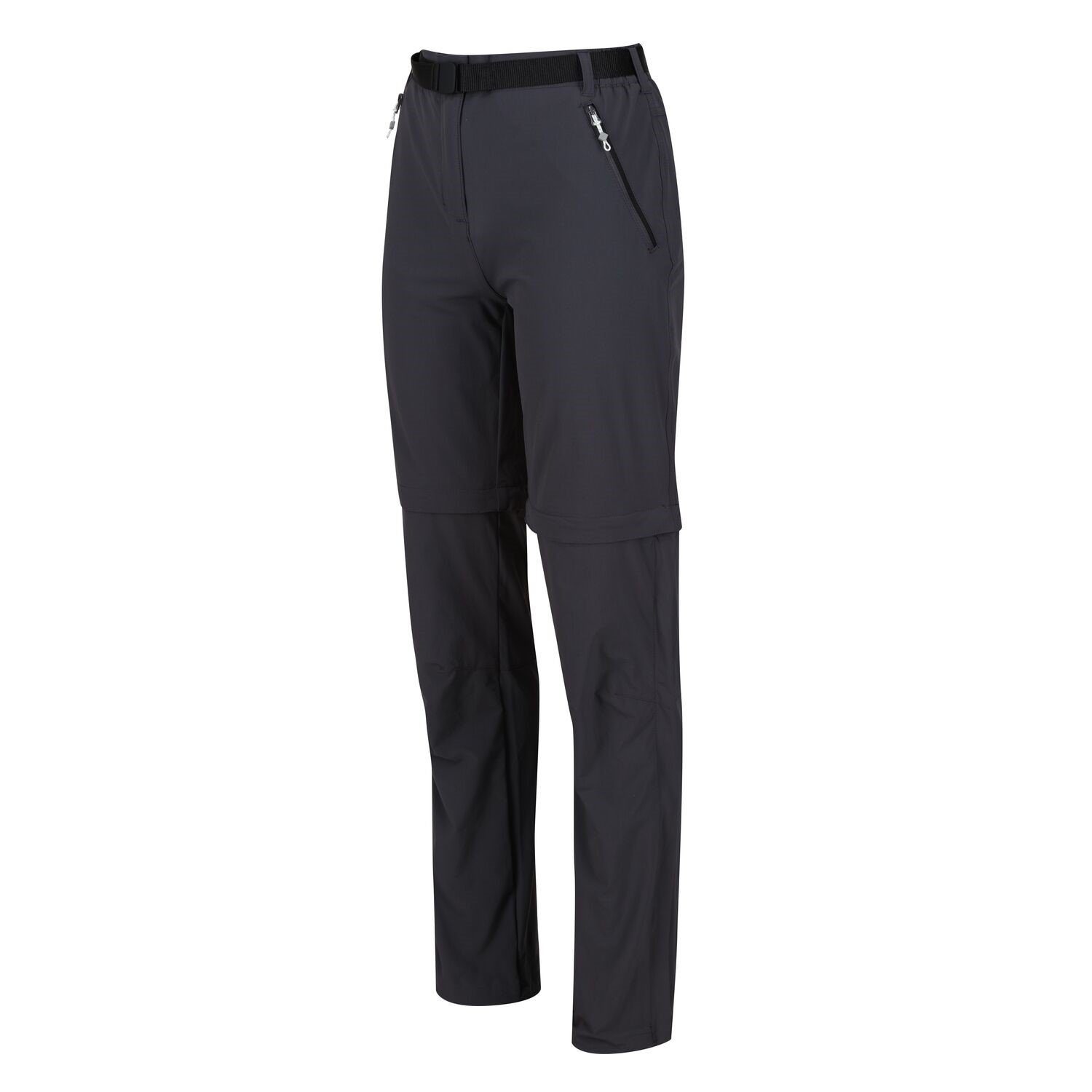 Kurzgröße Grau Outdoorhose in Stretch Zip (0-tlg) III Off Trousers Regatta Xert