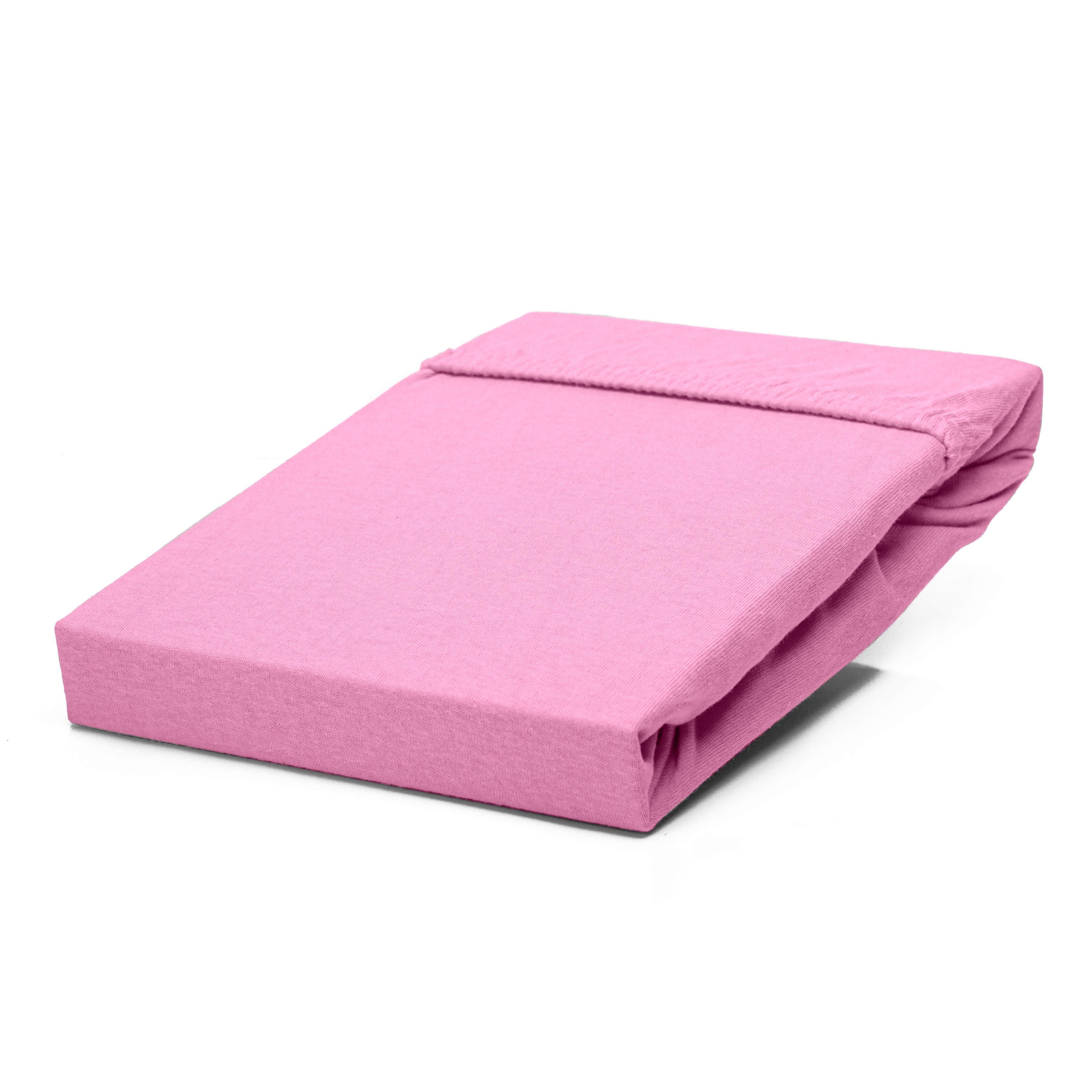 Hometex Premium Textiles Spannbettlaken Jersey Spannbettlaken 100% Baumwolle, Jersey, Gummizug: Rundumgummizug, Premium-Jersey Matratzenhöhe bis 23 cm – Bild 2 von 5