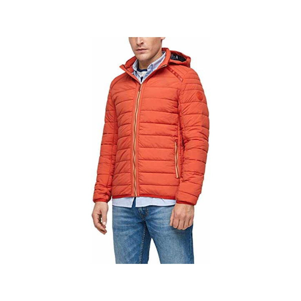 s.Oliver Steppjacke orange regular fit (1-St)