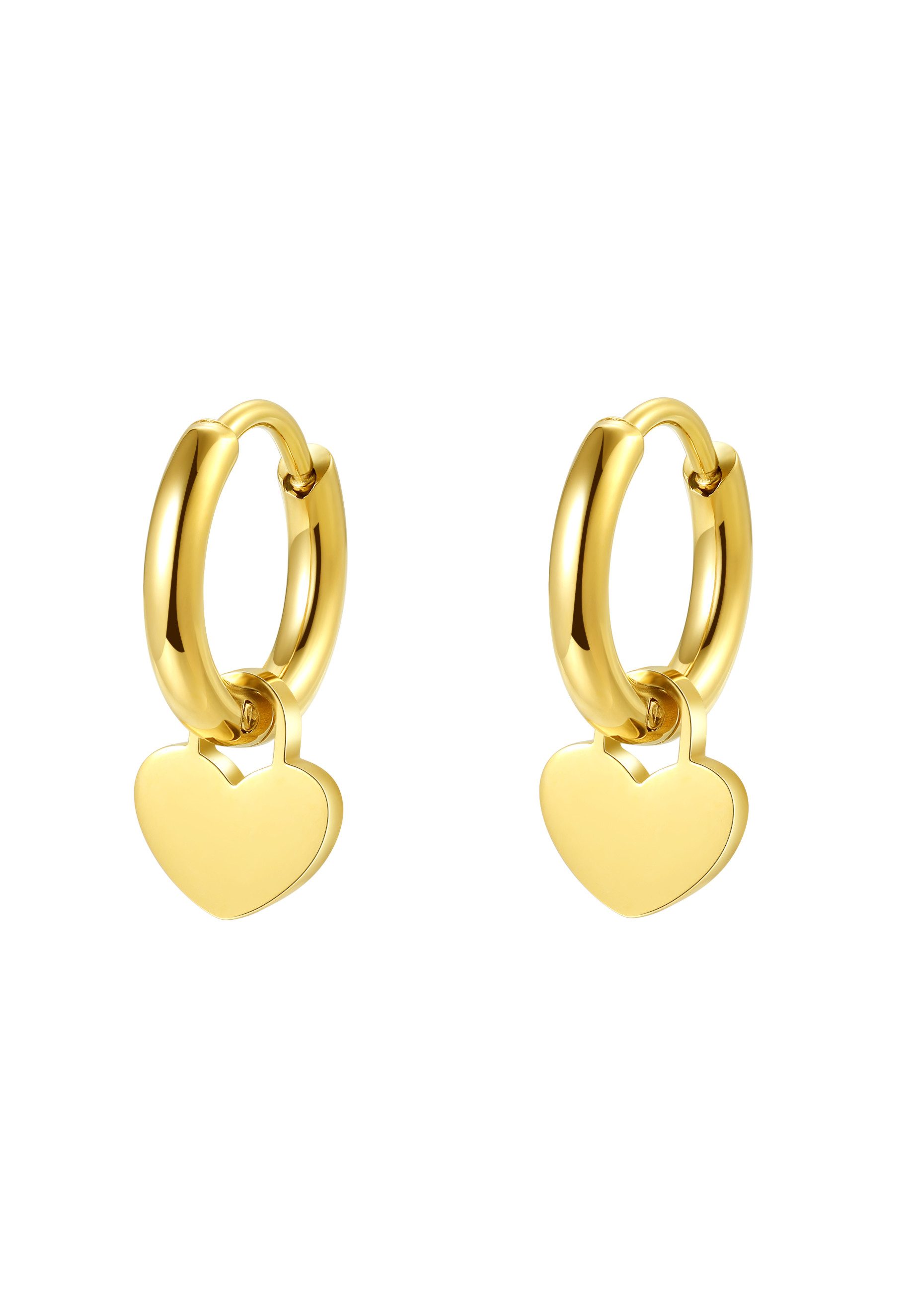 Hey Happiness Paar Creolen Herzen Liebe für Damen, Romantische Edelstahl Oh günstig online kaufen