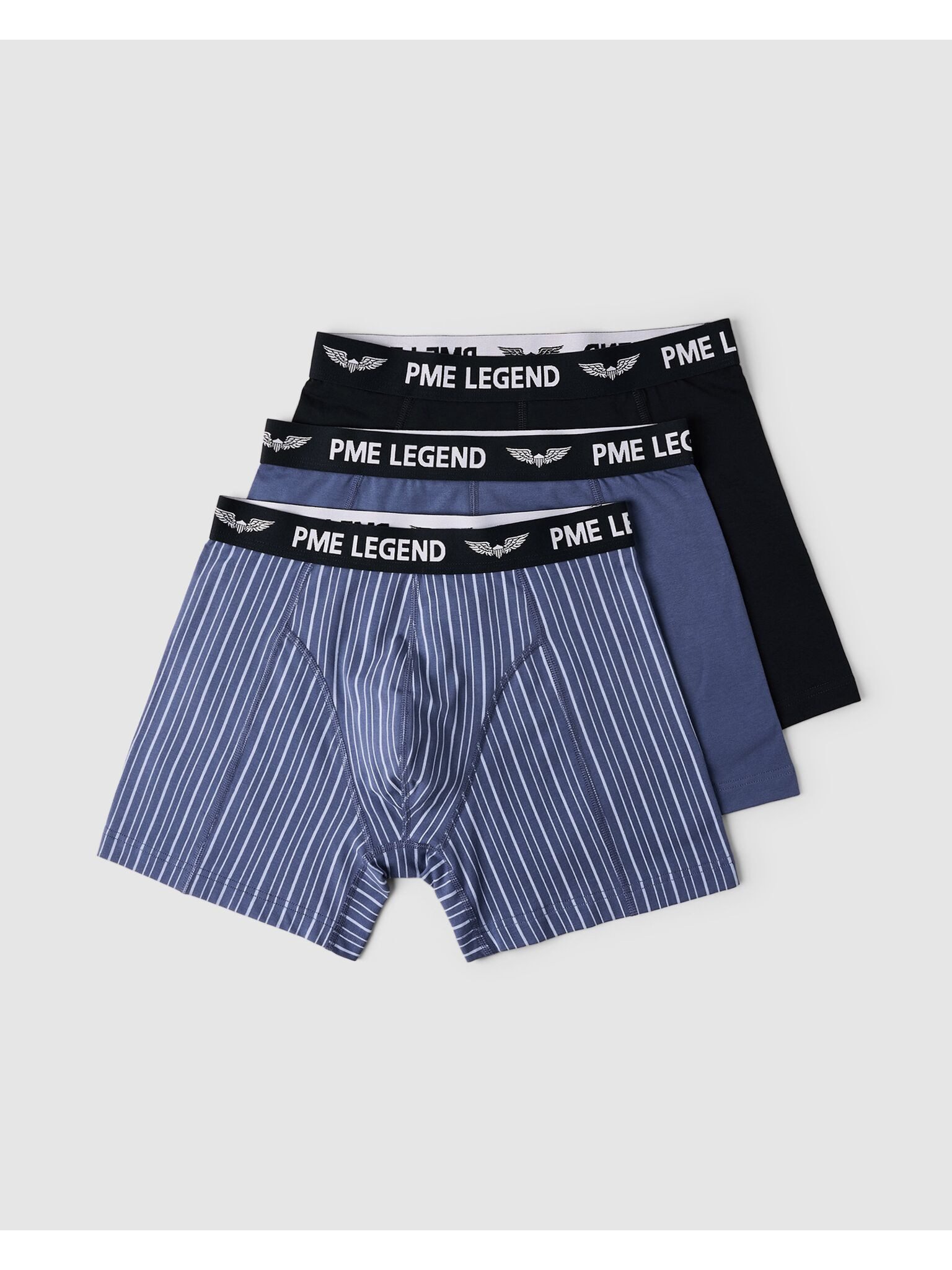 PME LEGEND Boxershorts (Packung, 3-St., 3er) Körpernahe Passform