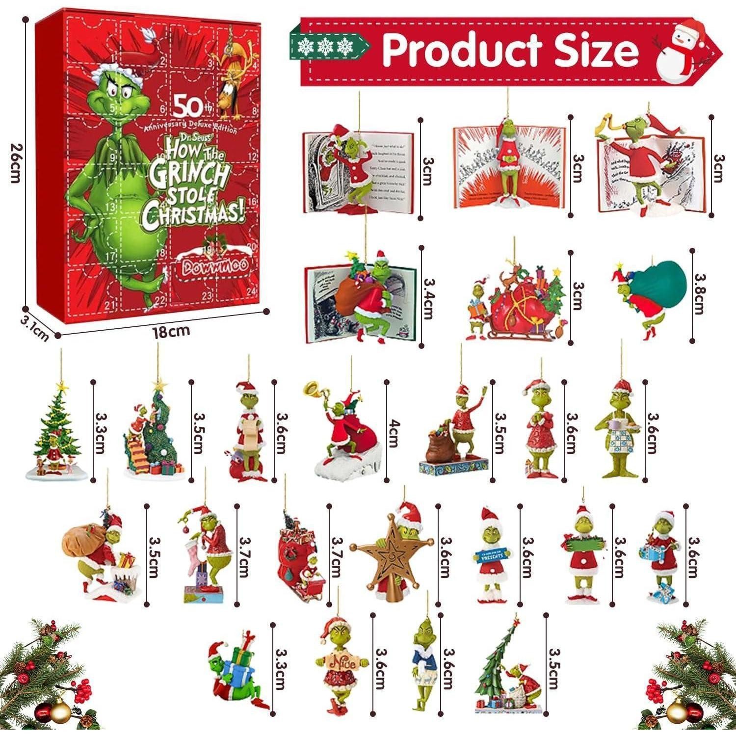 LuxusKollektion Spielzeug-Adventskalender Adventskalender 2025 Grinch Set günstig online kaufen