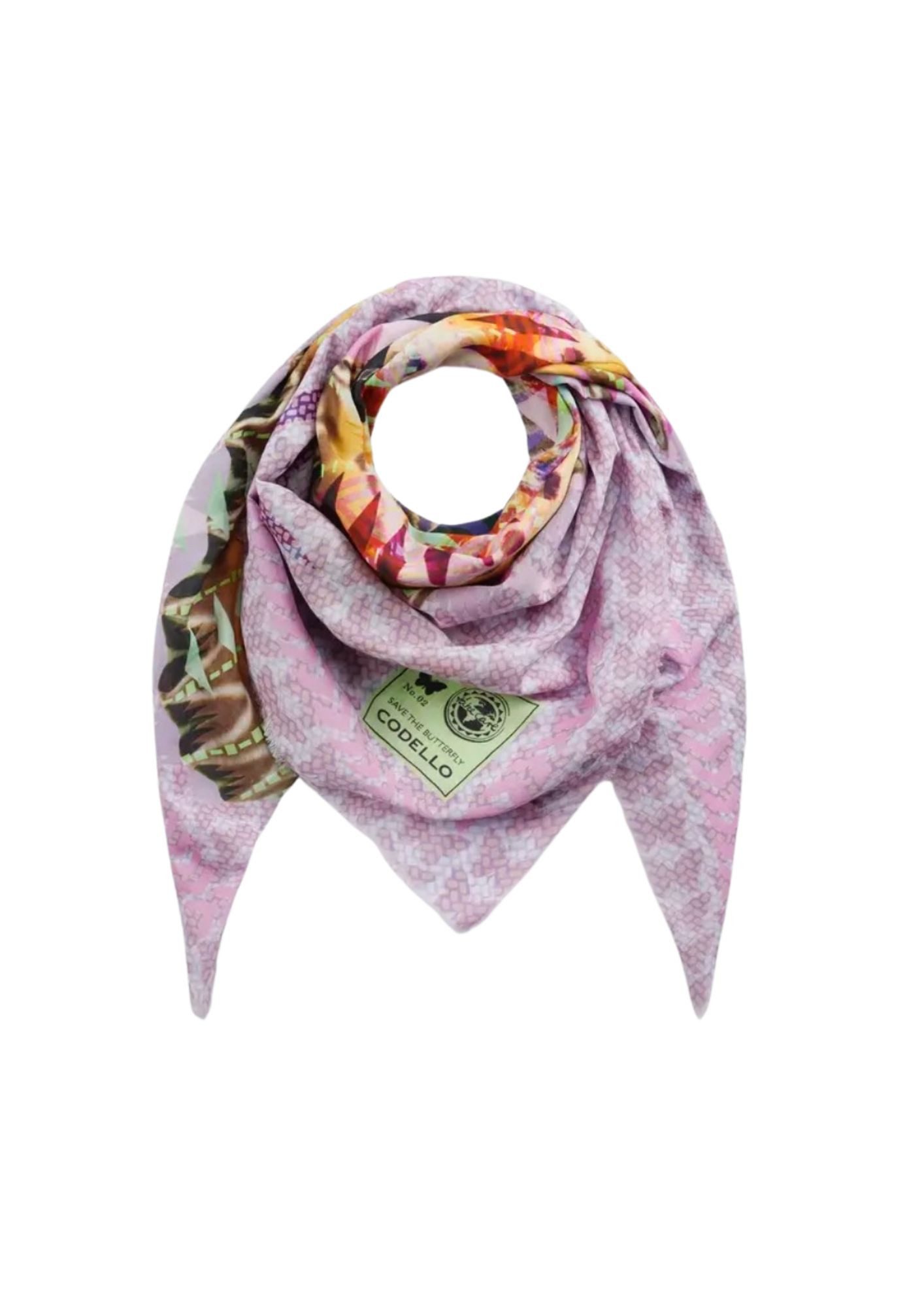 Codello Dreieckstuch Codello Take Care Tuch aus Organic Cotton, Fransenabsc günstig online kaufen