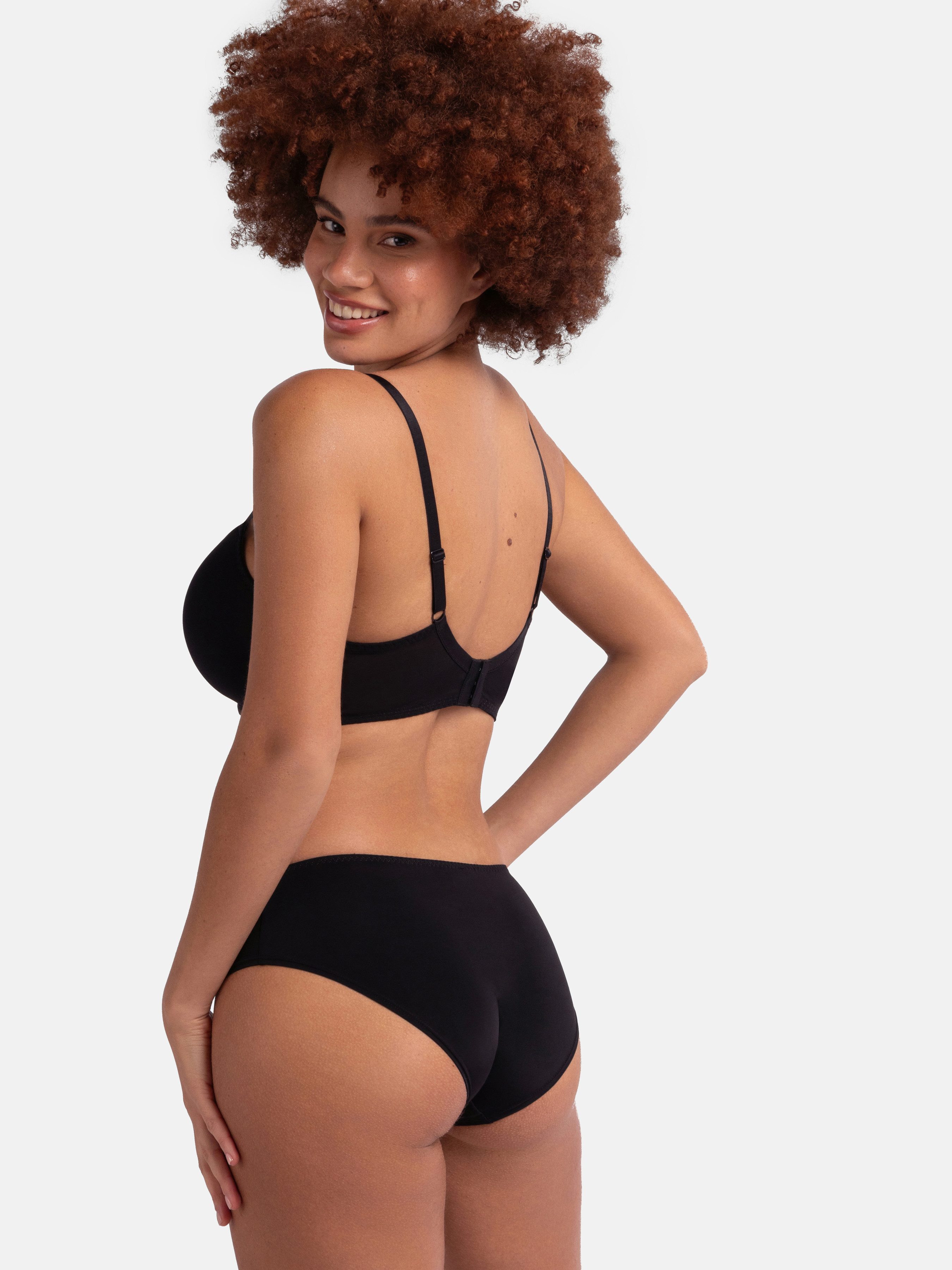 Dorina Schalen-BH Nadia (2er Pack) Curves, mit Power-Mesh, Spitze, vorgeformte Cups