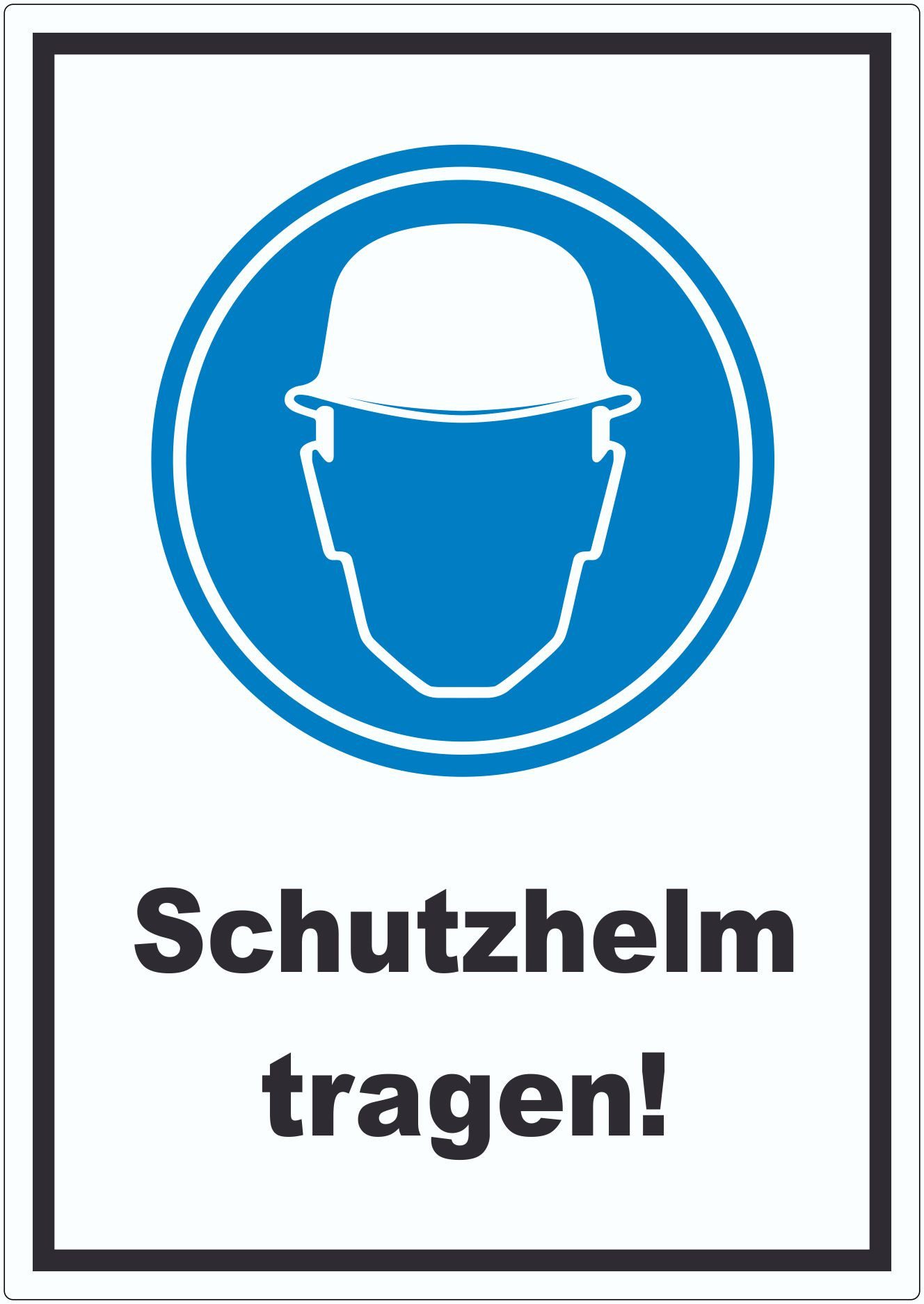 HB-Druck Aufkleber Schutzhelm tragen Aufkleber, wetterfest, UV-beständig, kratzfest