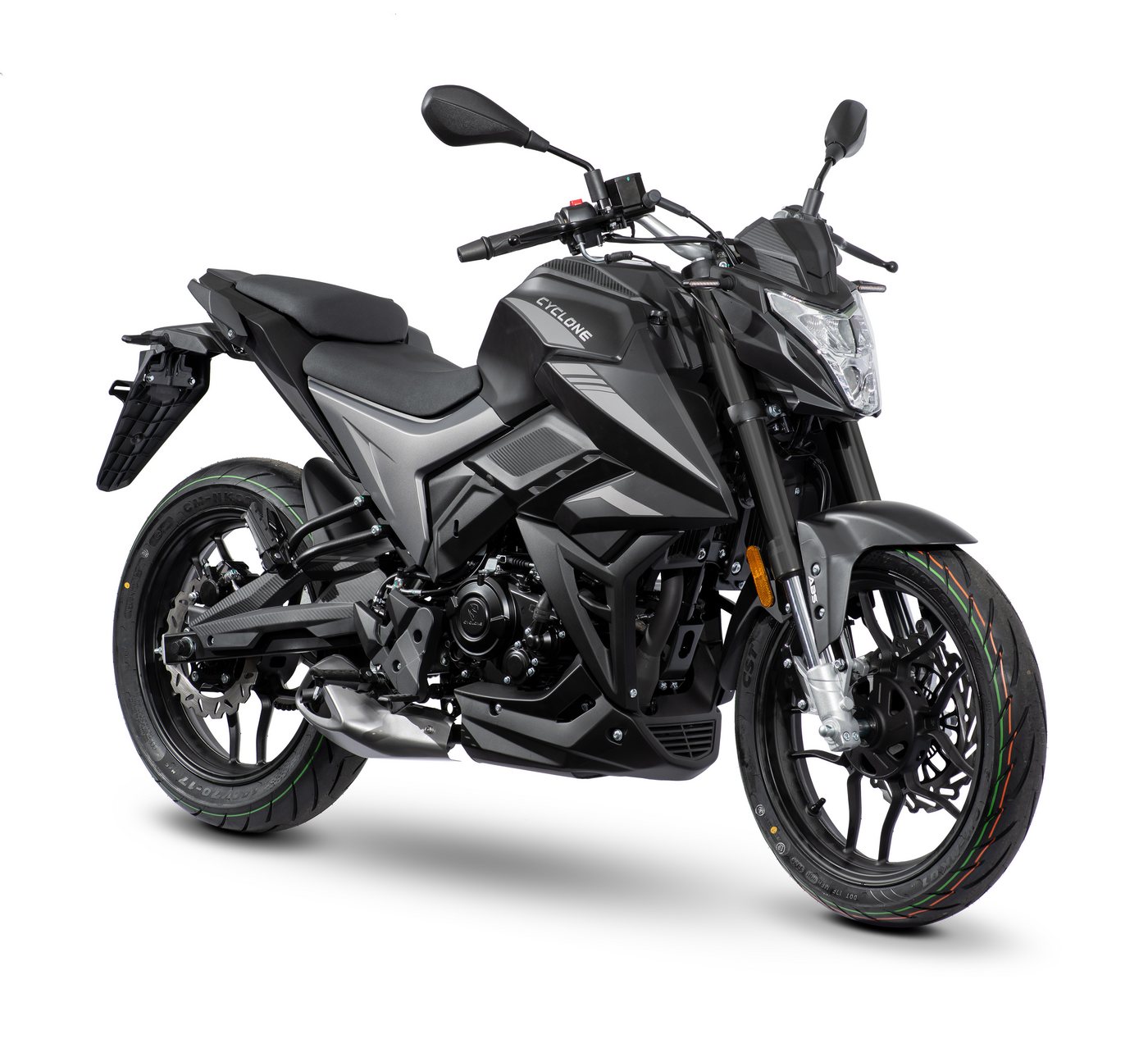 Cyclone Motorrad Batllo5, 125, E5+, Naked, 124 ccm, 95 km/h, Euro 5+, 11 kW, 15 PS, ABS, 125er Naked, digitales Cockpit