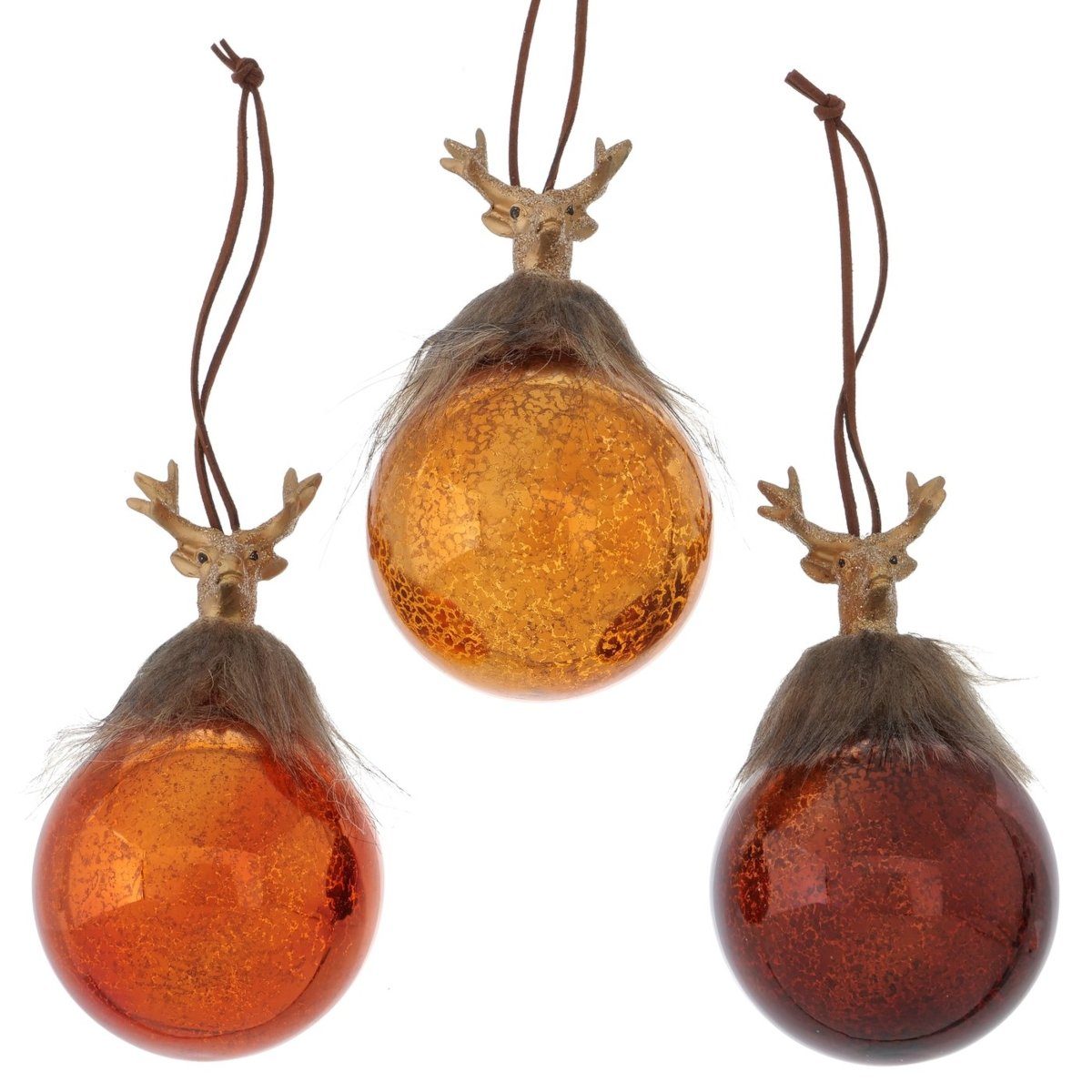 BOLTZE Weihnachtsbaumkugel Tjare Weihnachtskugel sortiert 8 cm (1 Stück)