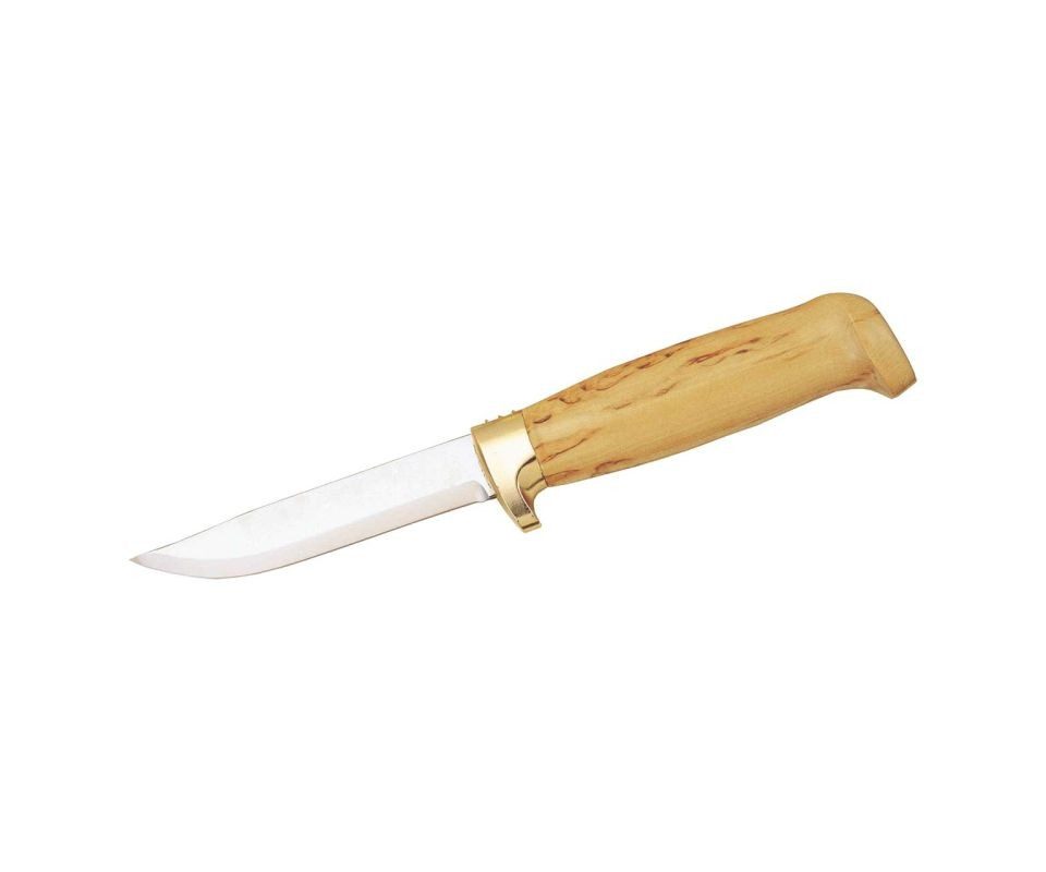 Marttiini Universalmesser Marttiini Outdoormesser, Birkenholz, Lederscheide, (1 St), Scheide inklusive