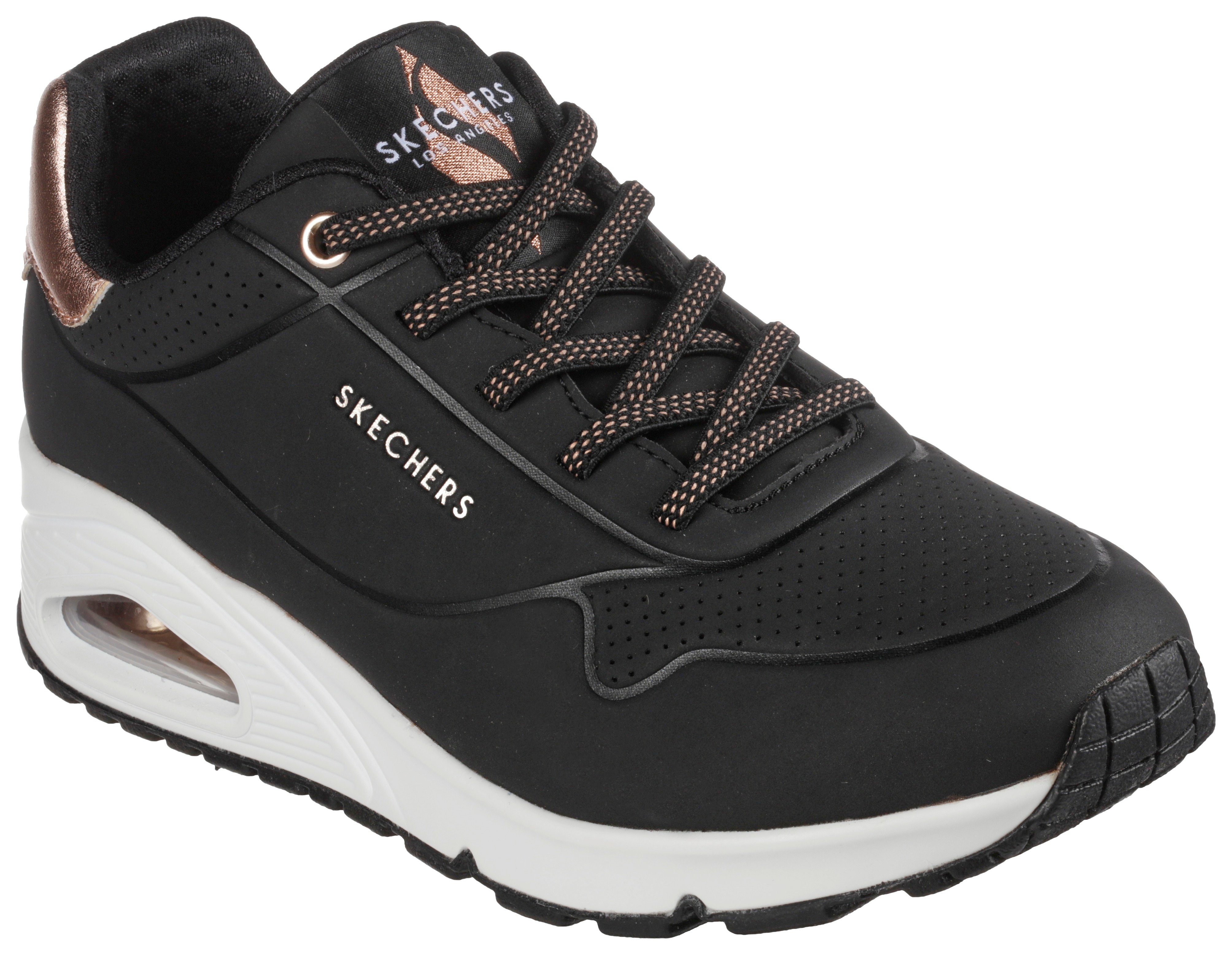 Skechers UNO SHIMMER AWAY Slip-On Sneaker Slipper, Freizeitschuh, Plateausn günstig online kaufen