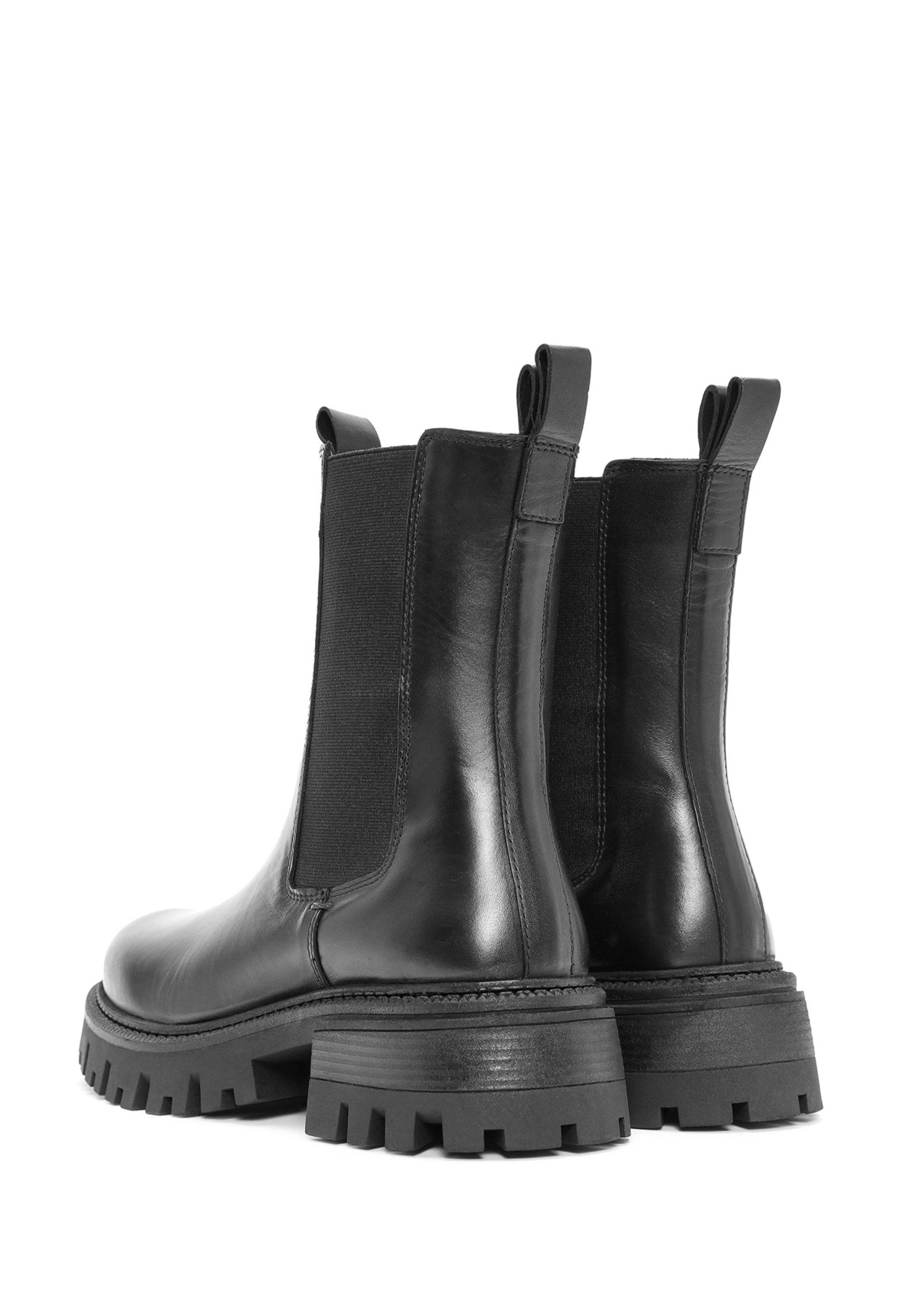 Derimod Chelsea-Stiefel aus Leder Chelseaboots Lederfutter, EVA Sohle, Absatz 3,5 cm