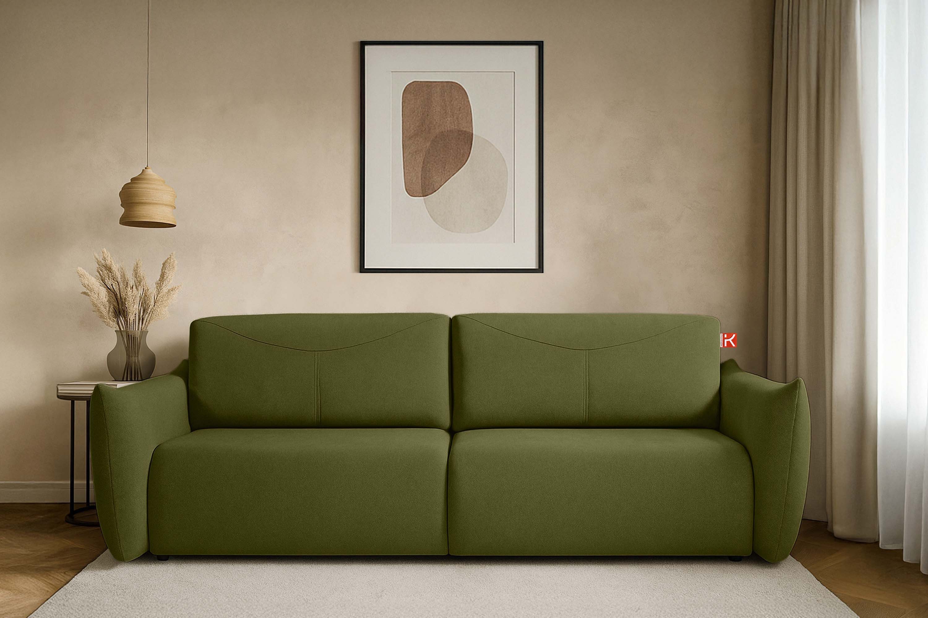 KONSIMO® 3-Sitzer LAVIS Schlafsofa, mit Wellenfedern, günstig online kaufen