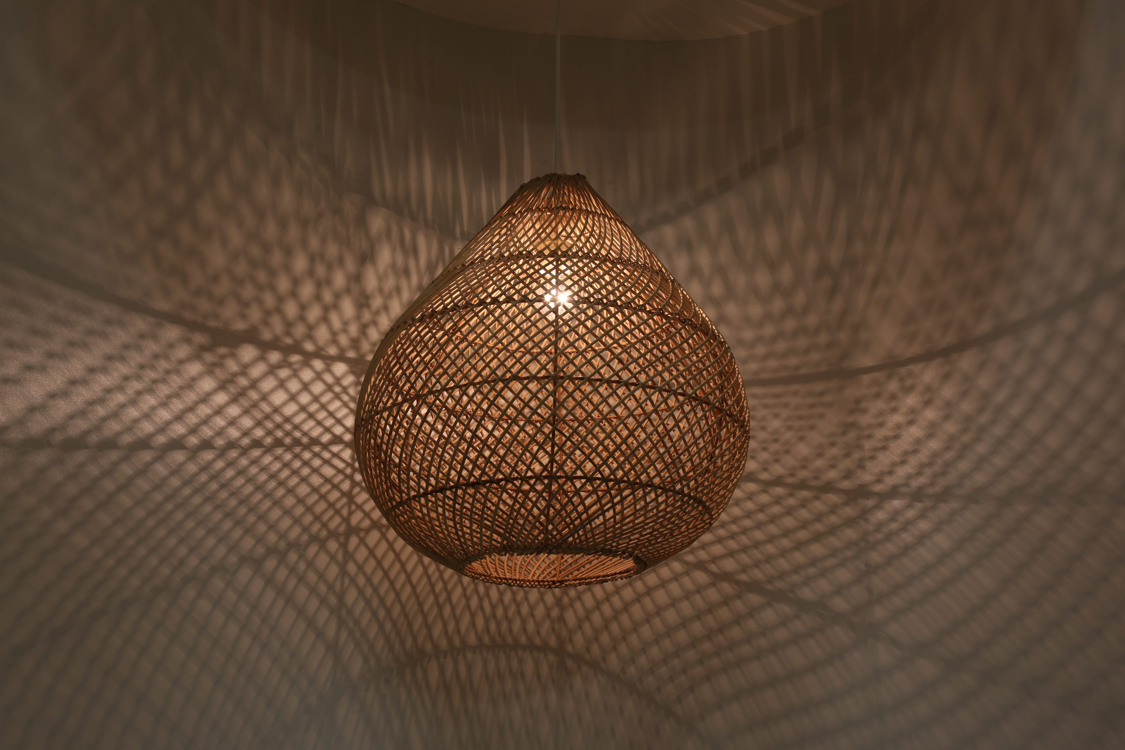 Casa Moro Pendelleuchte Rattan Pendelleuchte Majene, ohne Leuchtmittel, Hän günstig online kaufen