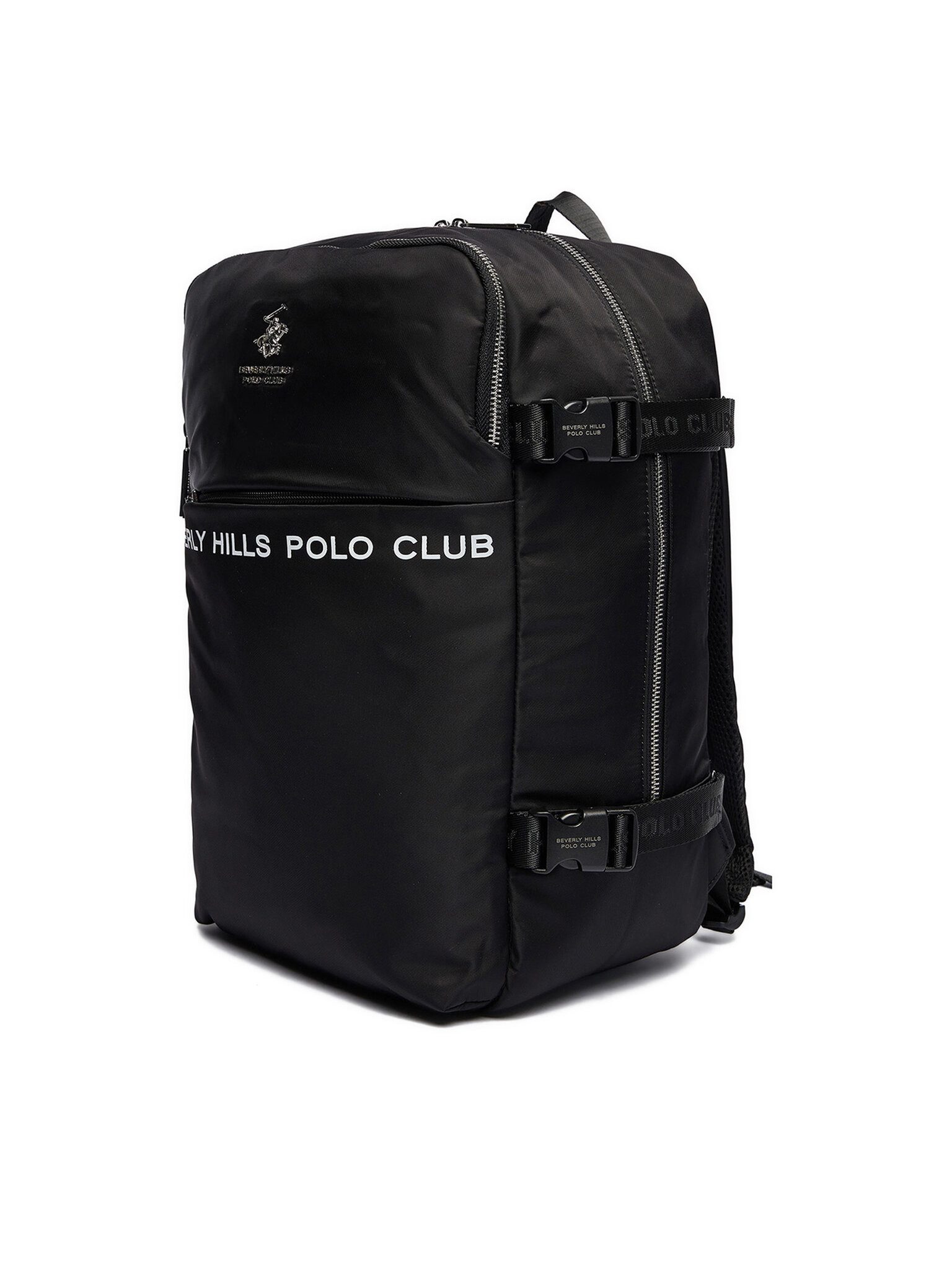 BEVERLY HILLS POLO CLUB Freizeitrucksack Beverly Hills Polo Club Unisex Rucksack Schwarz BEVERLY HILLS POLO CLU