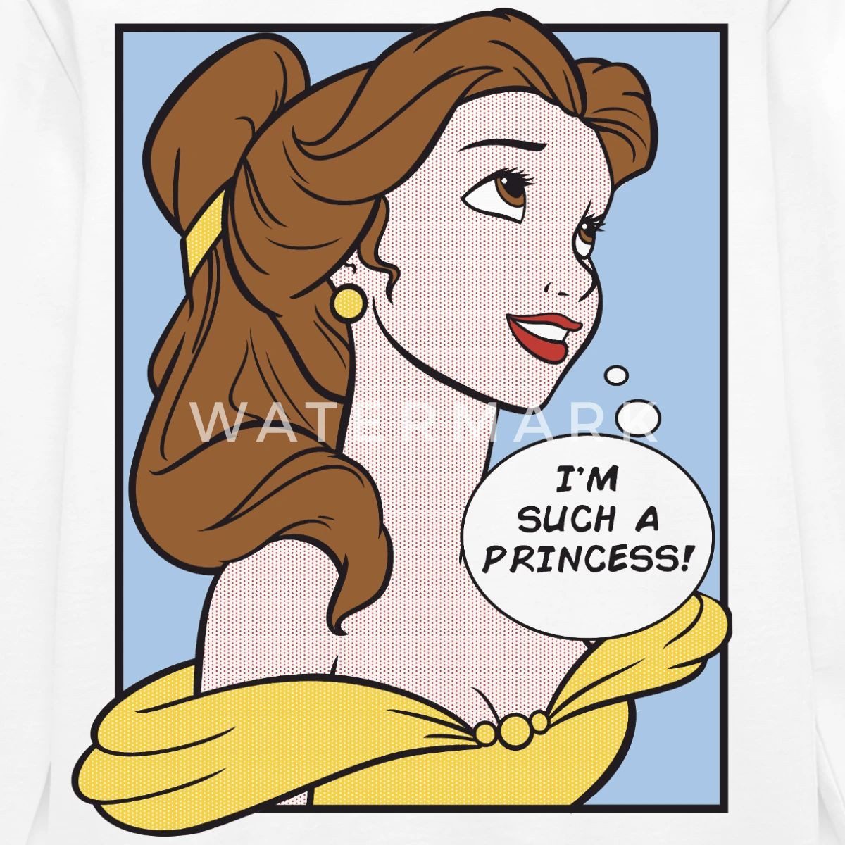 Spreadshirt T-Shirt Belle I'm Such A Princess Kinder Premium Langarmshirt (1-tlg)
