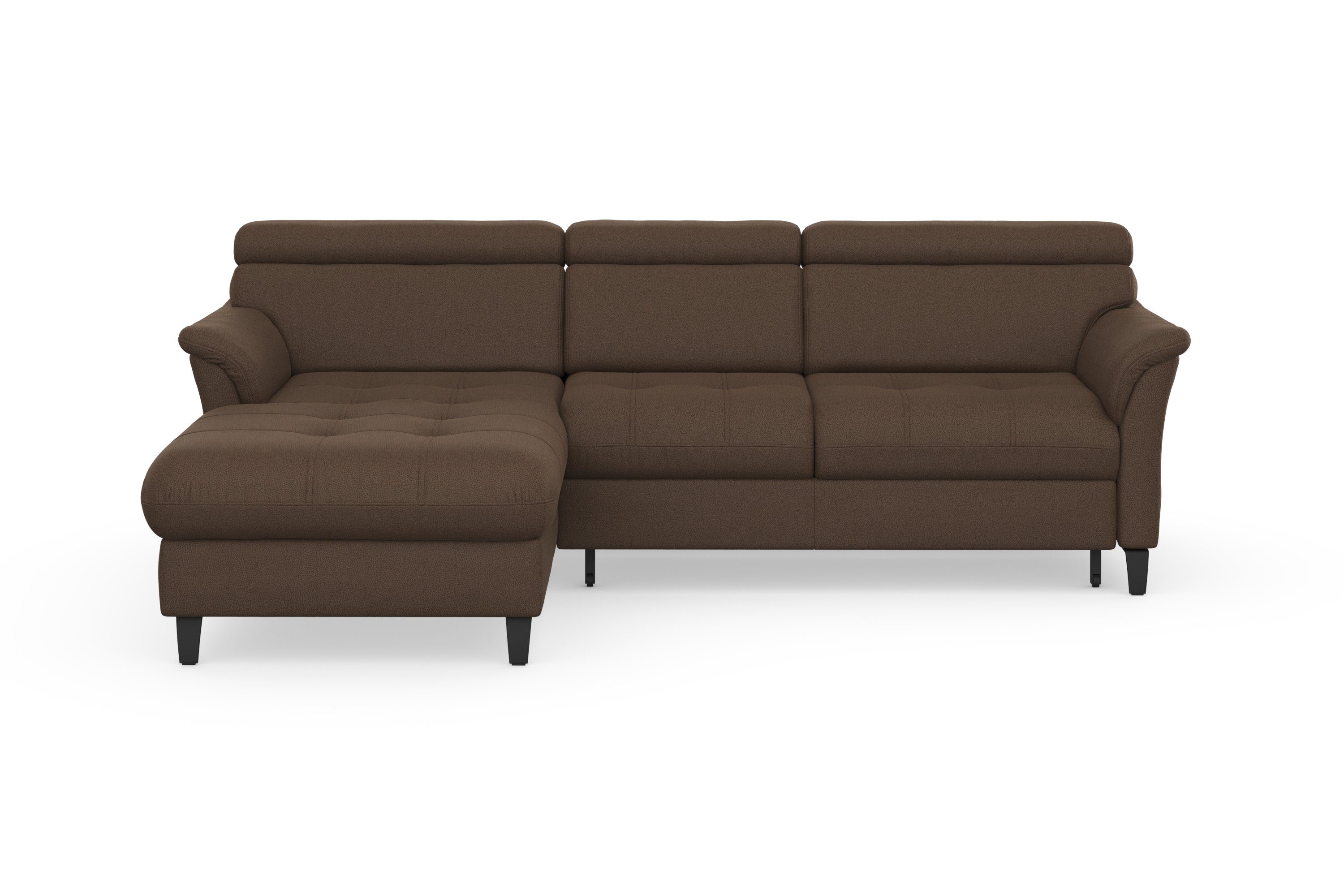 sit&more Ecksofa Marano L-Form, inklusive Kopfteilverstellung, optional Schlaffunktion & Bettkasten