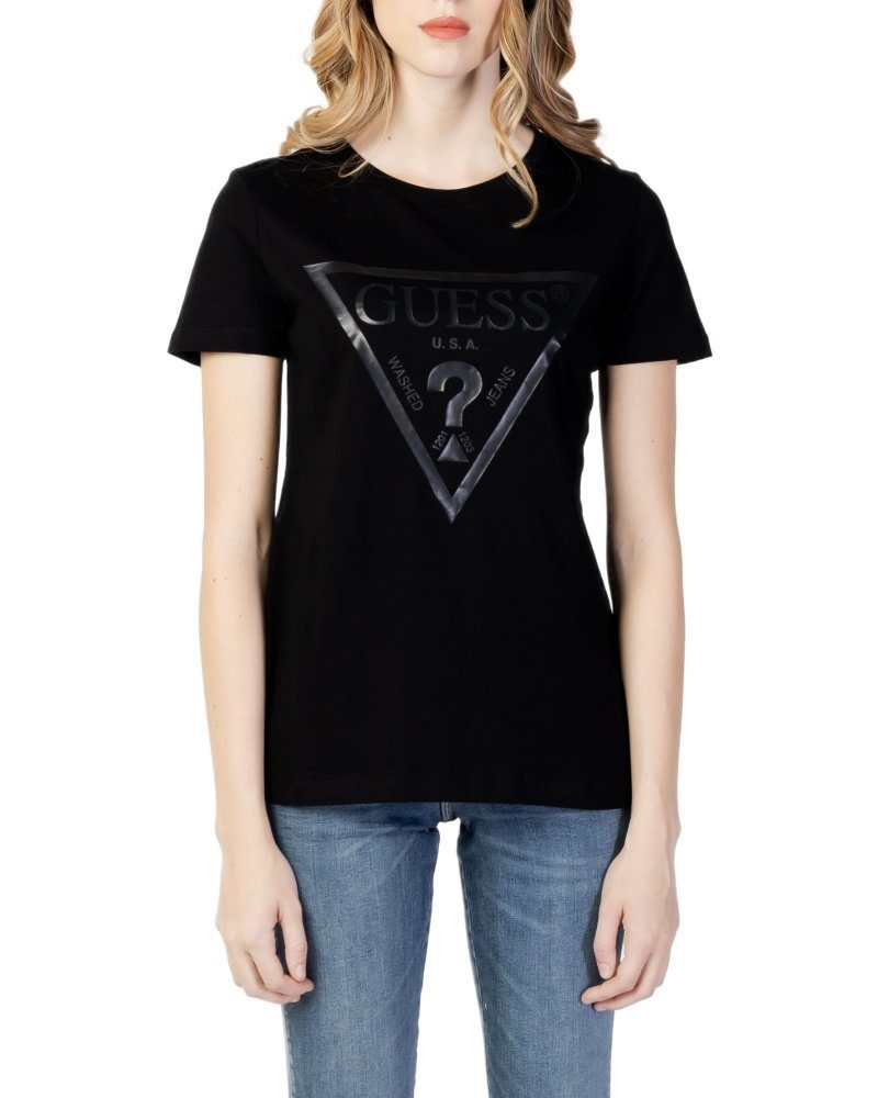 Guess T-shirt N5RI15 K8HM4 Verde Regular Fit