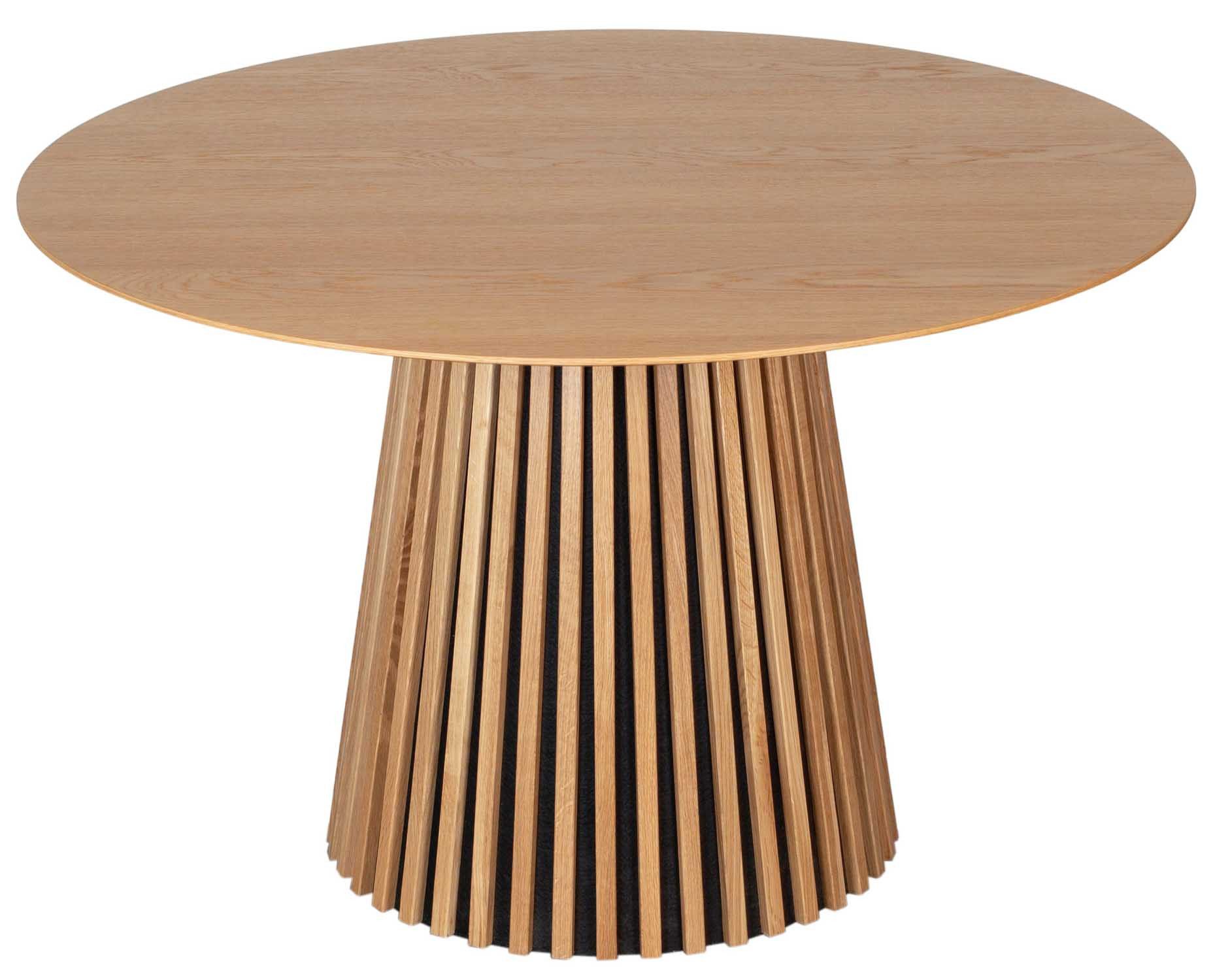MR.DEKO Esstisch Oria Natur Oak rund günstig online kaufen
