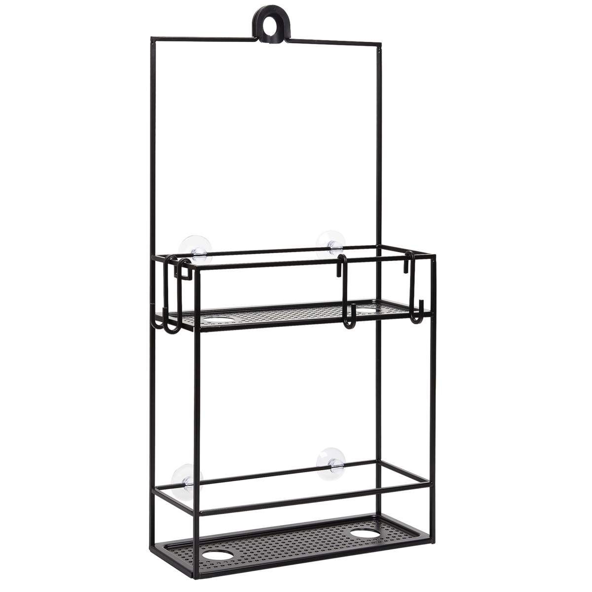 Umbra Duschregal Cubiko, Metall, für Duschwand, für Duschkopf. Reduzierter Preis € 34,00. Unverbindliche Preisempfehlung € 49,00