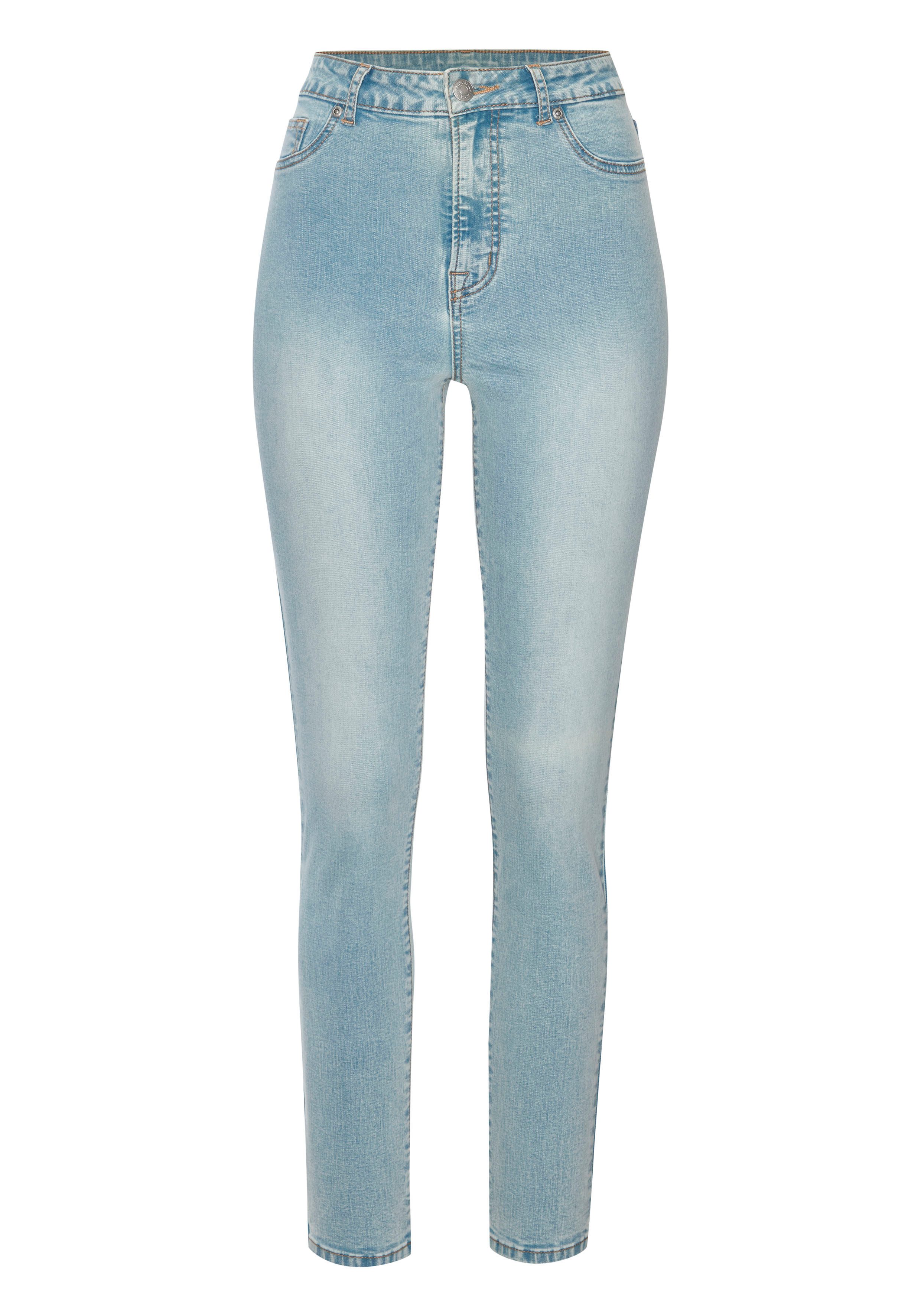 LASCANA Jeansjeggings mit Stretch-Anteil in Röhrenform – Bild 3 von 5