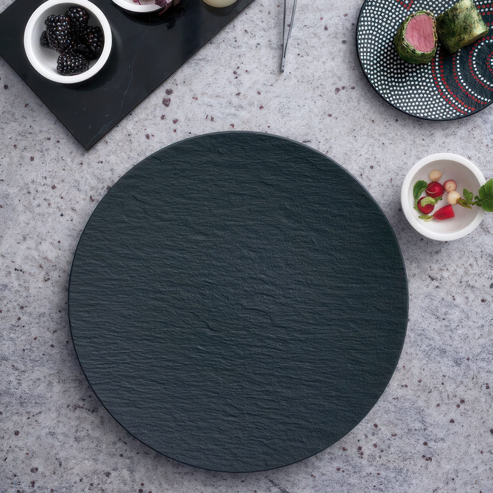 Villeroy & Boch Platzteller Manufacture Rock, Spülmaschinengeeignet